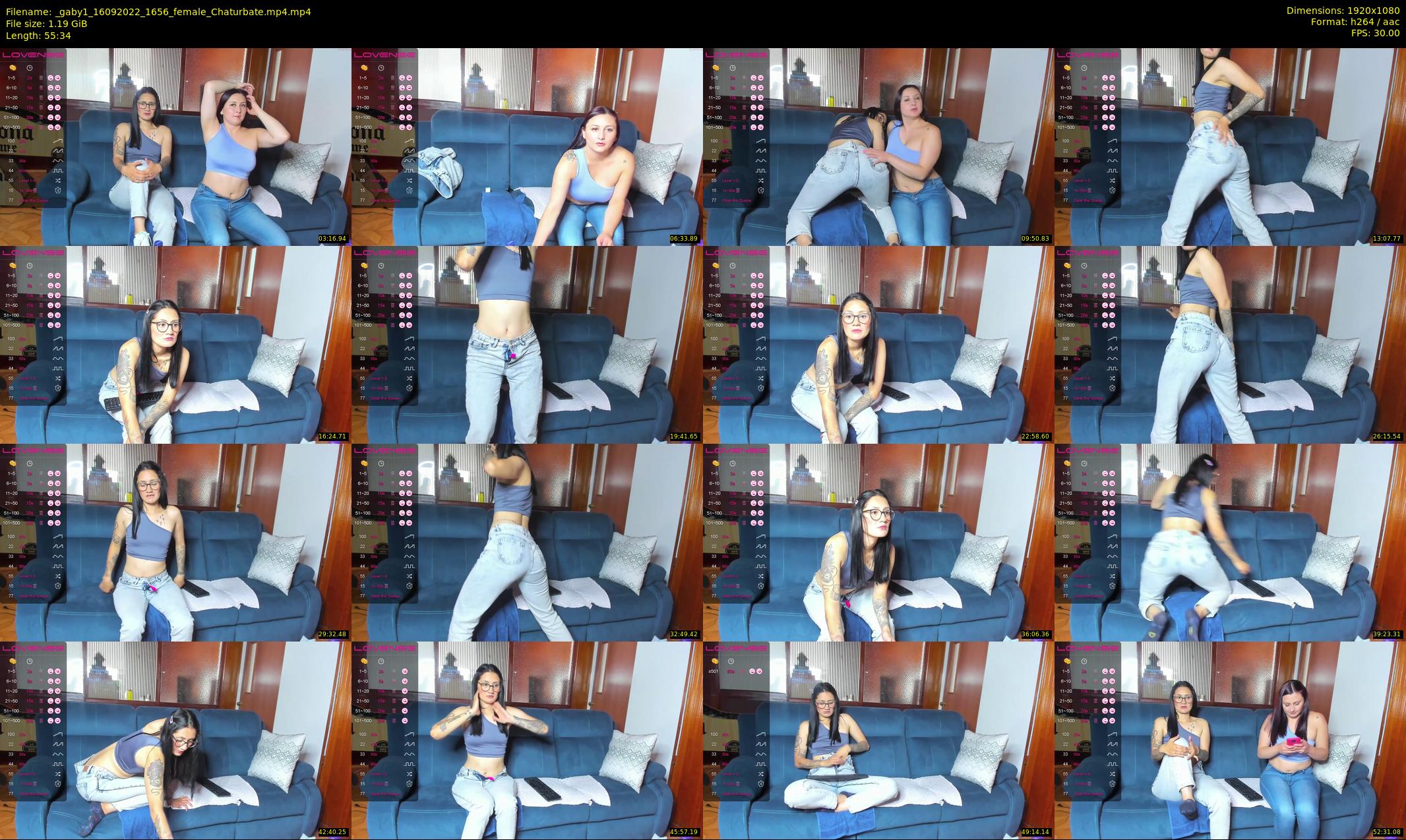 _gaby1 — 56 minute Chaturbate female cam show recording, 1080p, Sep 16, 2022