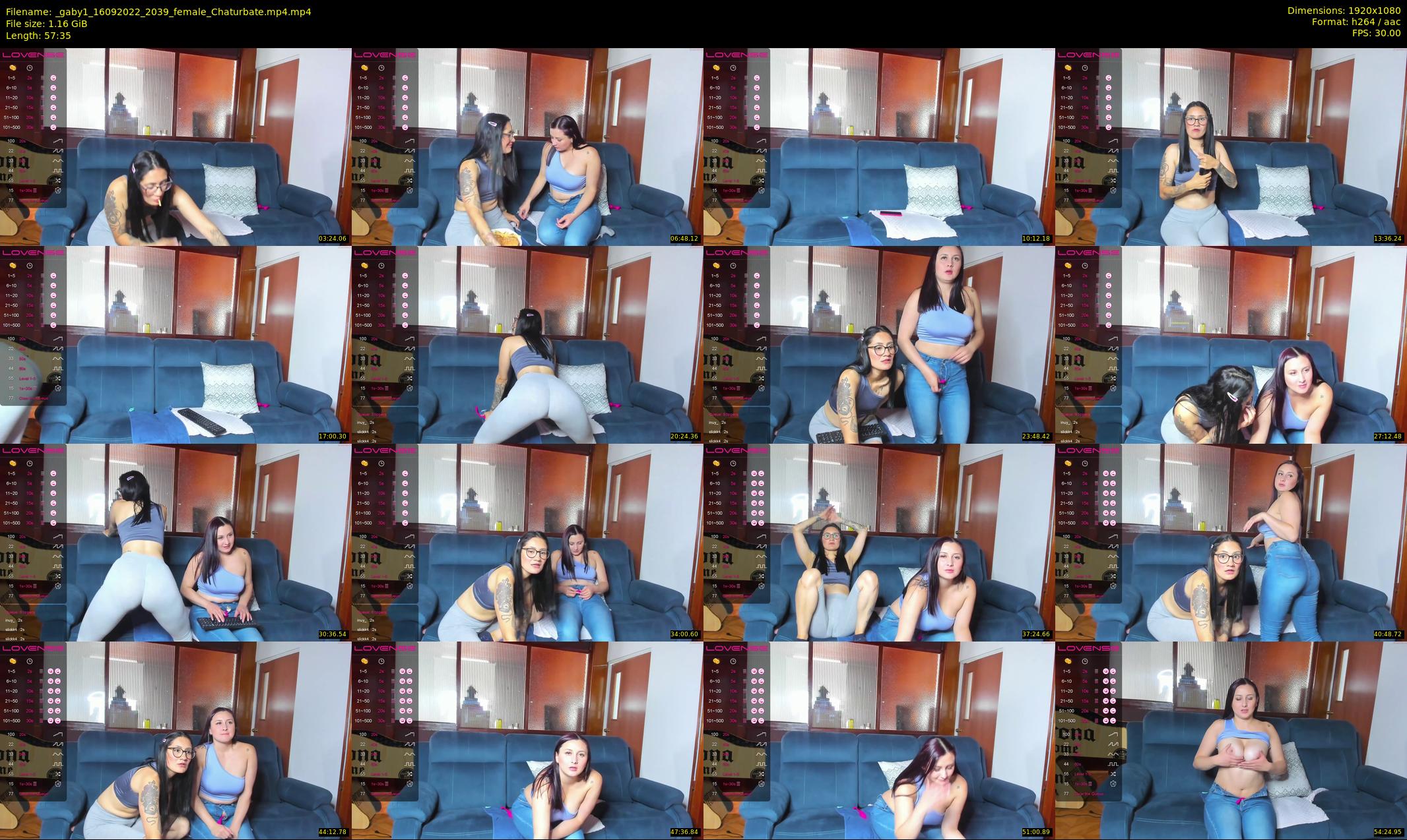 _gaby1 — 58 minute Chaturbate female cam show recording, 1080p, Sep 16, 2022