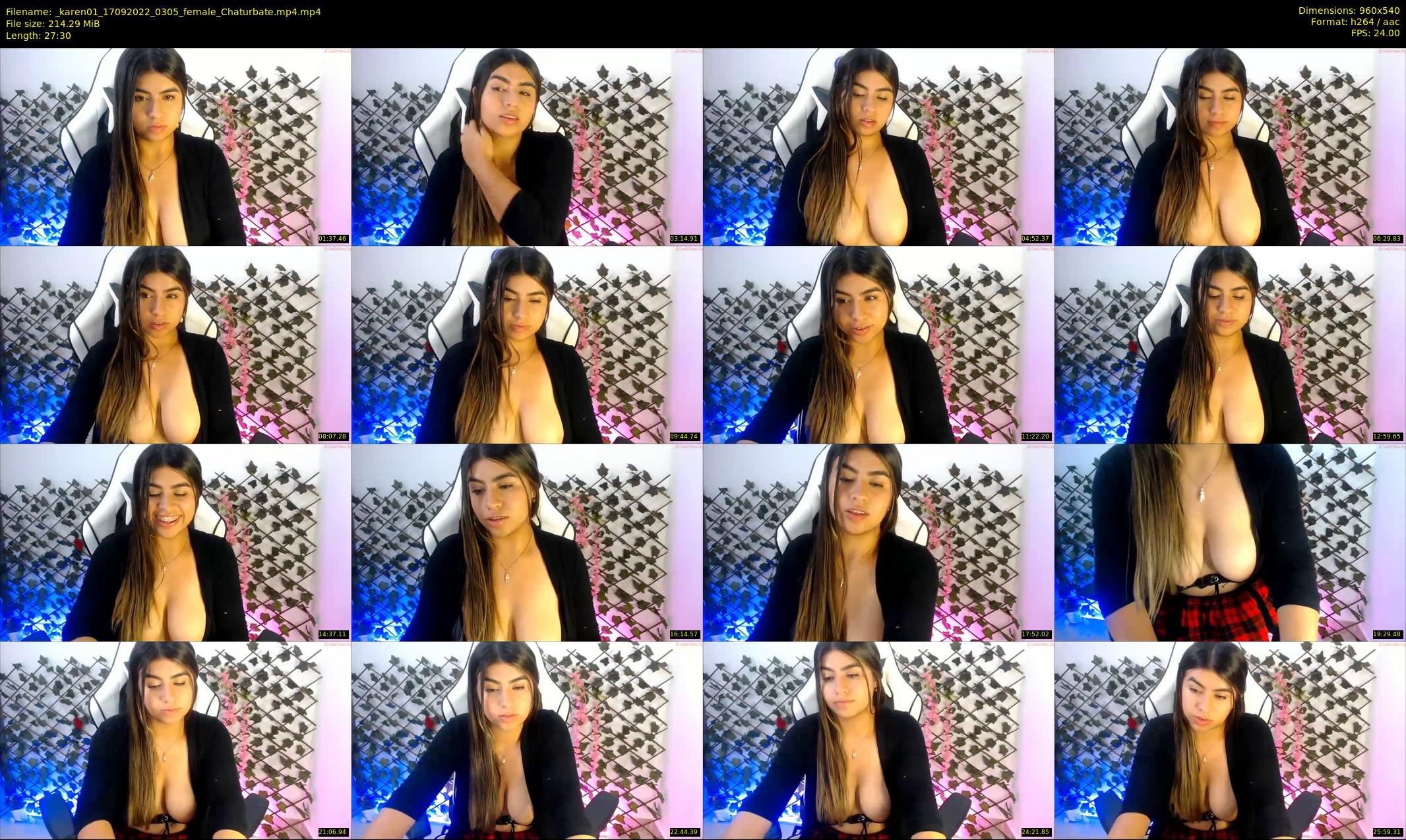 _karen01 — 28 minute Chaturbate female cam show recording, 480p, Sep 17, 2022