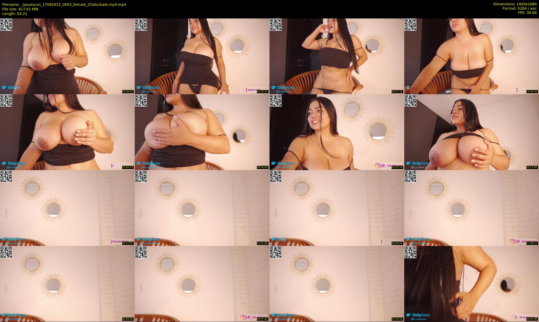 _lasuescun — 54 minute Chaturbate female cam show recording, 1080p, Sep 17, 2022