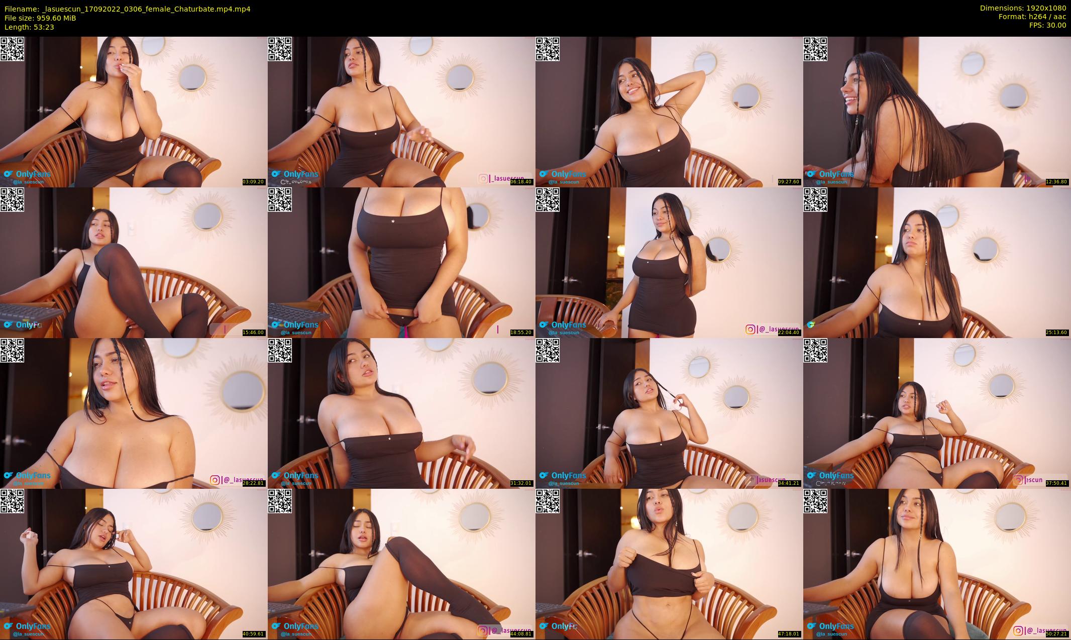 _lasuescun — 54 minute Chaturbate female cam show recording, 1080p, Sep 17, 2022