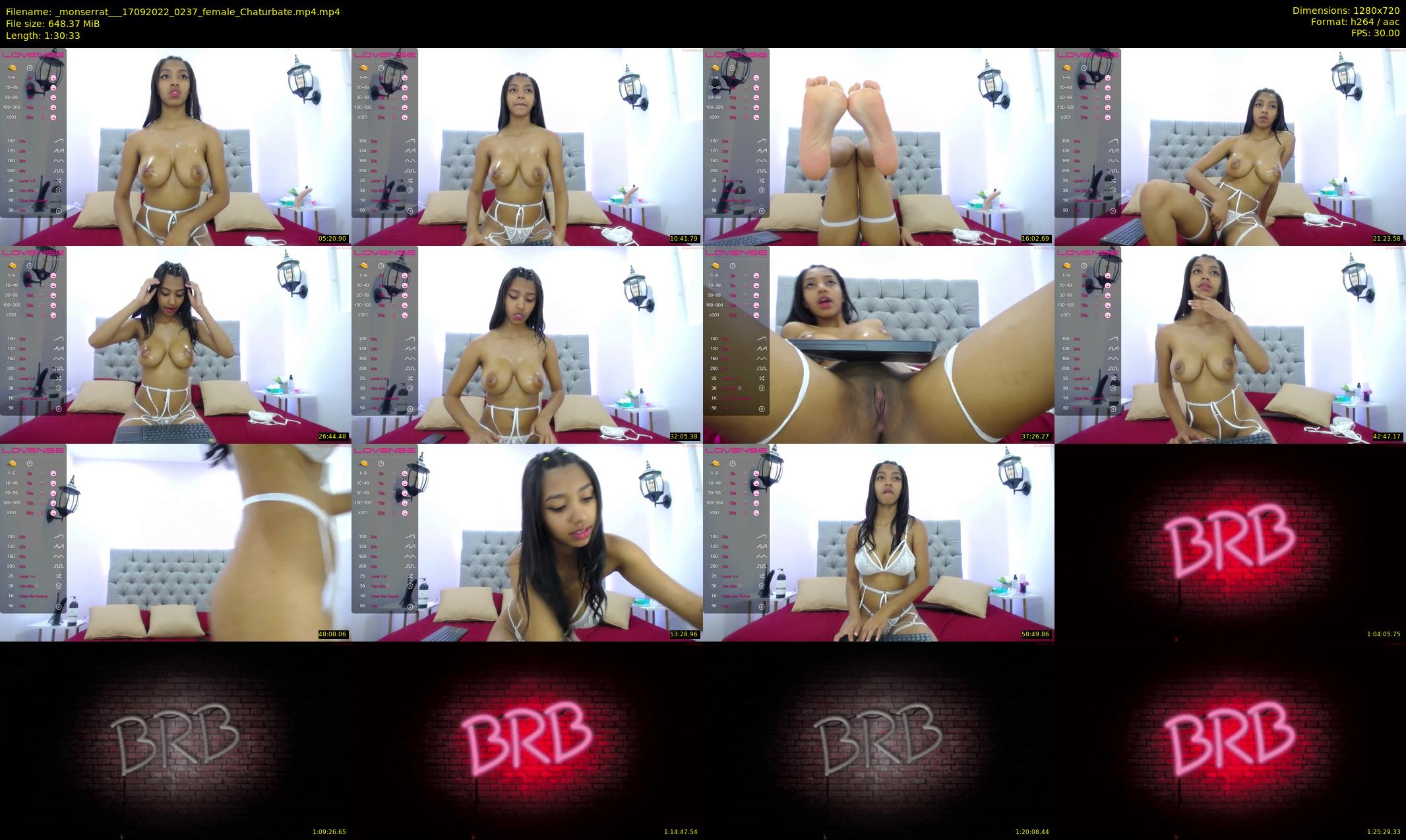 _monserrat__ — 91 minute Chaturbate female cam show recording, 720p, Sep 17, 2022