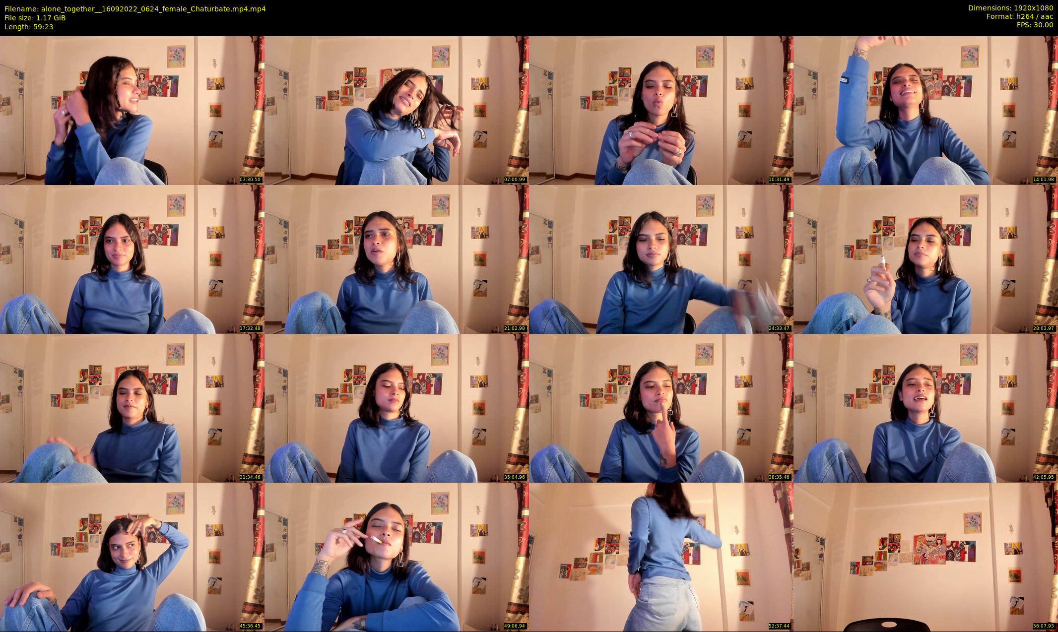 alone_together_ — 60 minute Chaturbate female cam show recording, 1080p, Sep 16, 2022