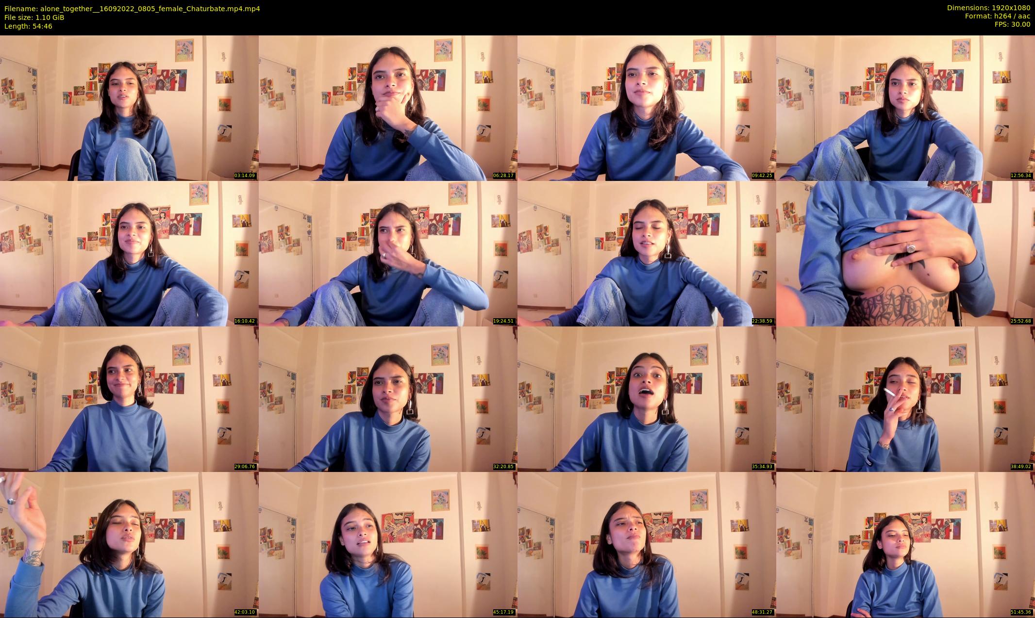 alone_together_ — 55 minute Chaturbate female cam show recording, 1080p, Sep 16, 2022