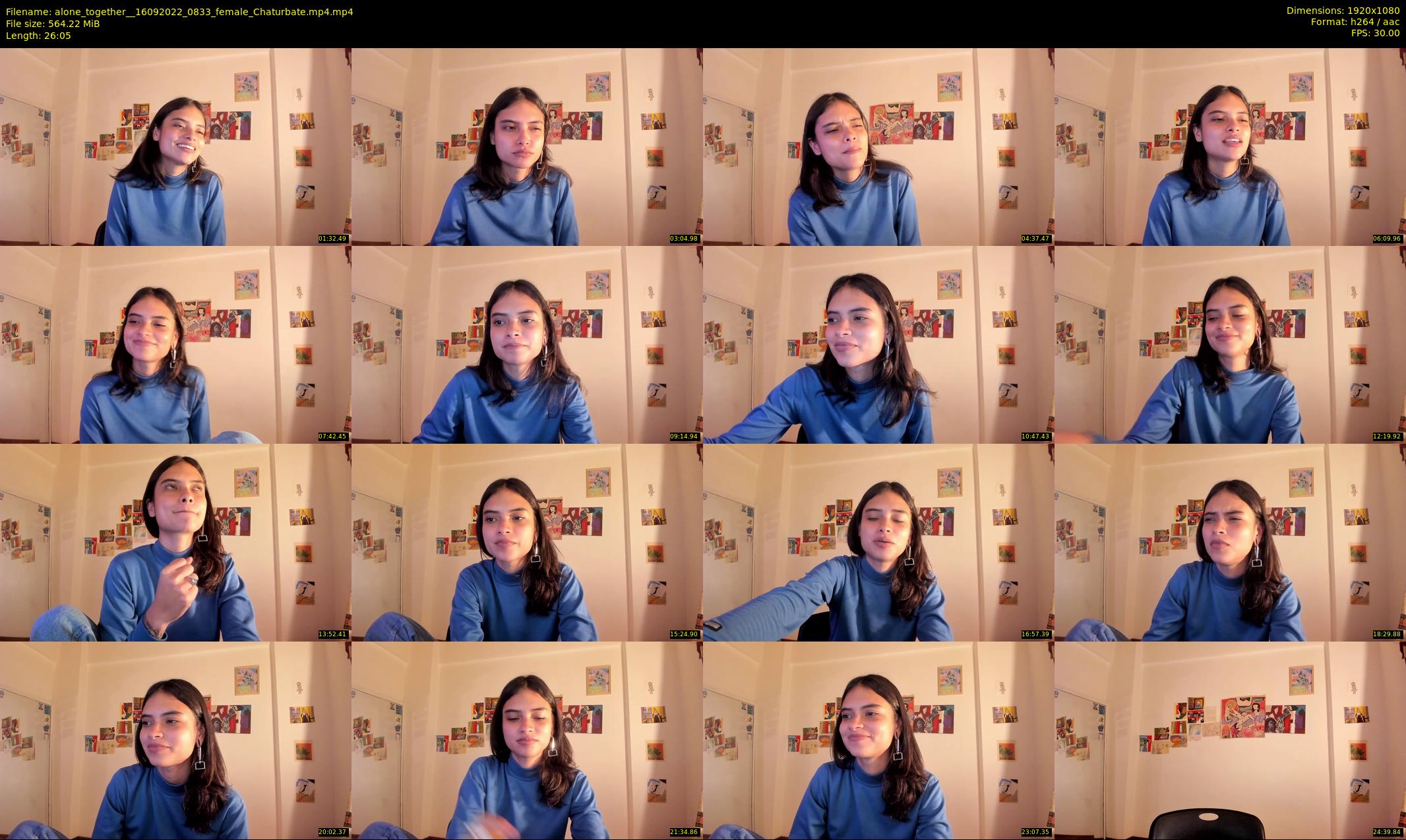 alone_together_ — 27 minute Chaturbate female cam show recording, 1080p, Sep 16, 2022