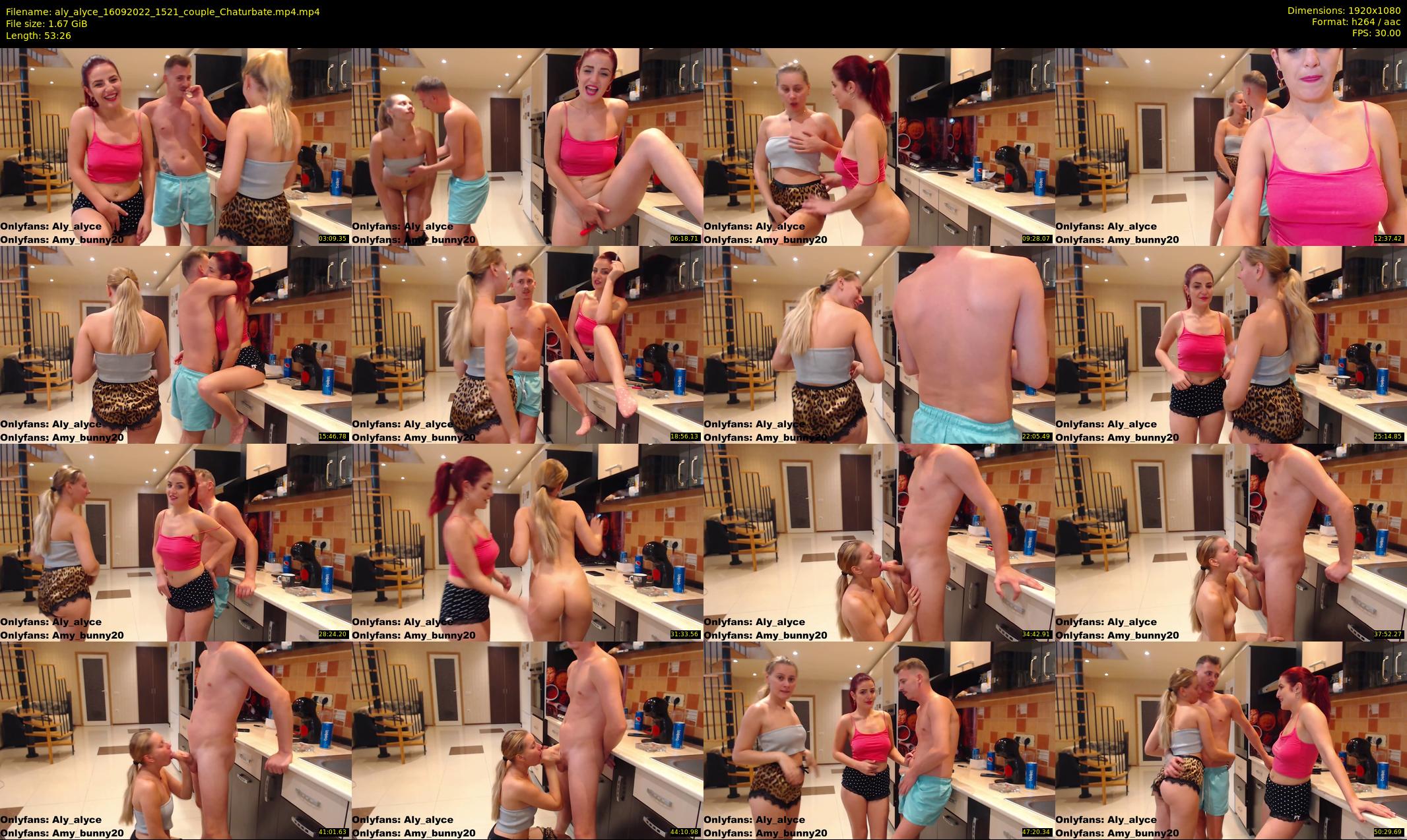 aly_alyce — 54 minute Chaturbate female cam show recording, 1080p, Sep 16, 2022