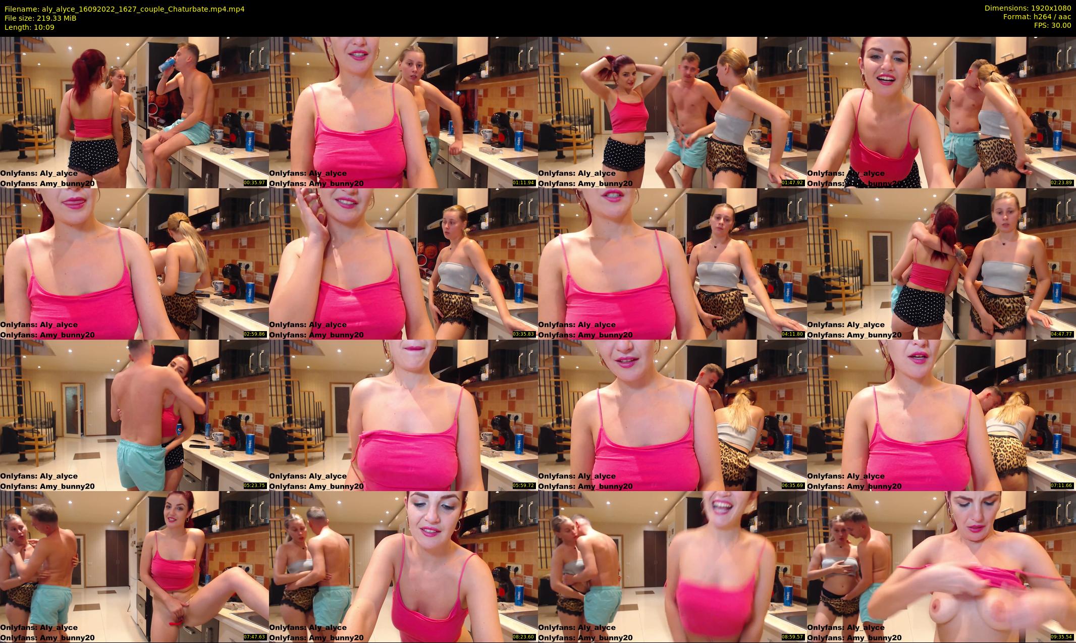 aly_alyce — 11 minute Chaturbate female cam show recording, 1080p, Sep 16, 2022