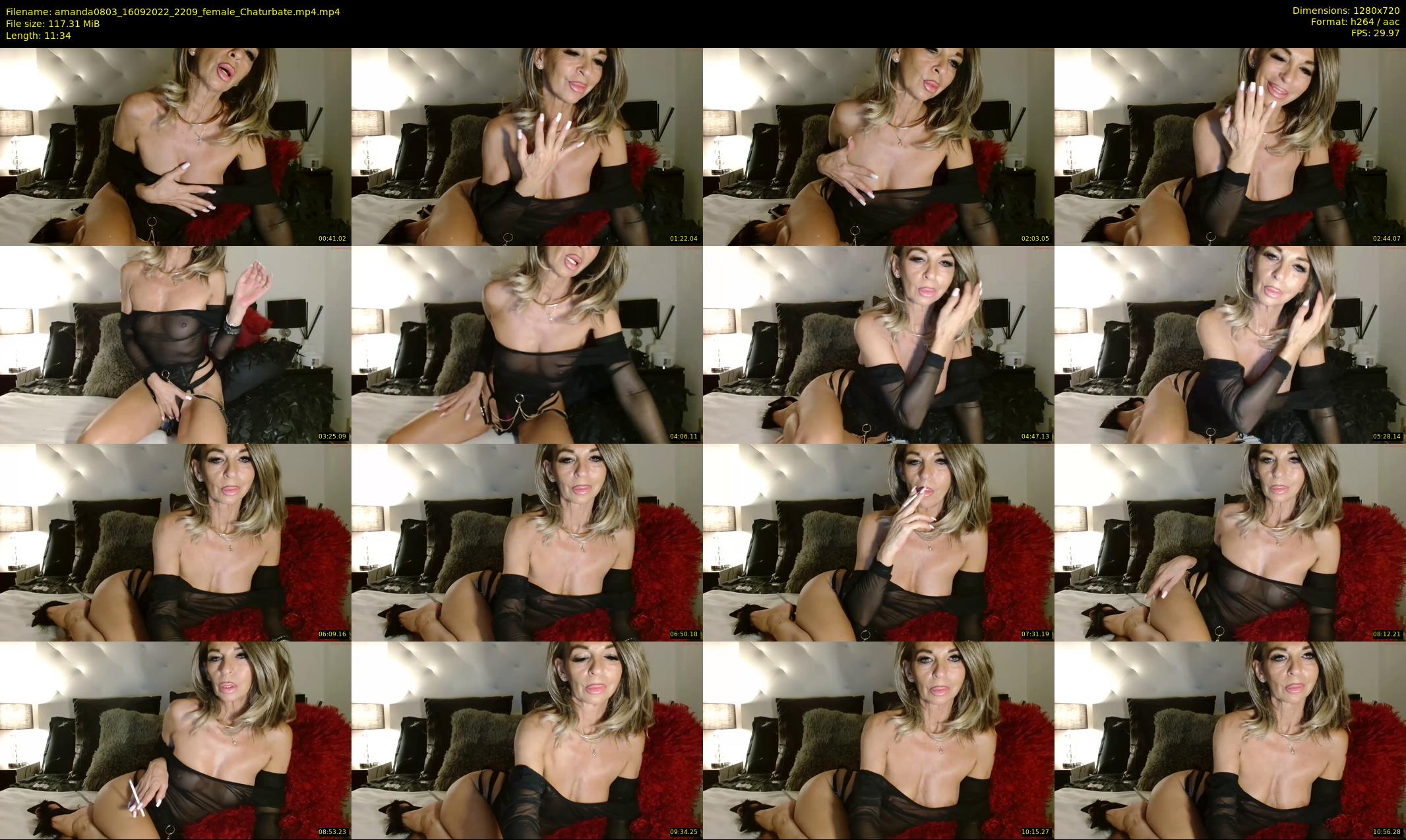 amanda0803 — 12 minute Chaturbate female cam show recording, 720p, Sep 16, 2022