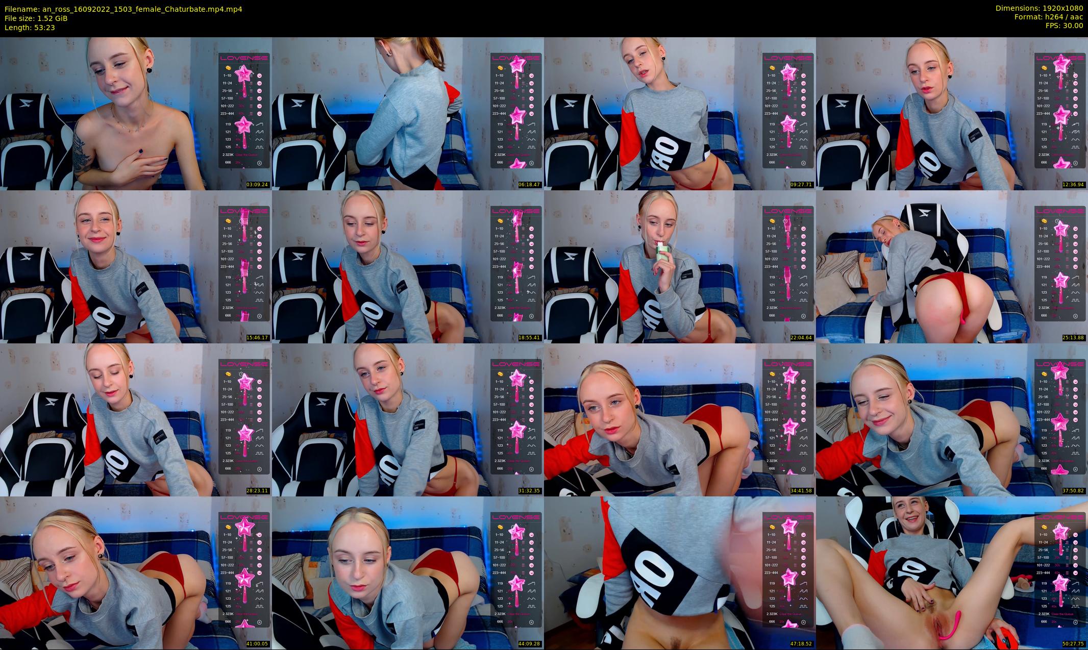 an_ross — 54 minute Chaturbate female cam show recording, 1080p, Sep 16, 2022