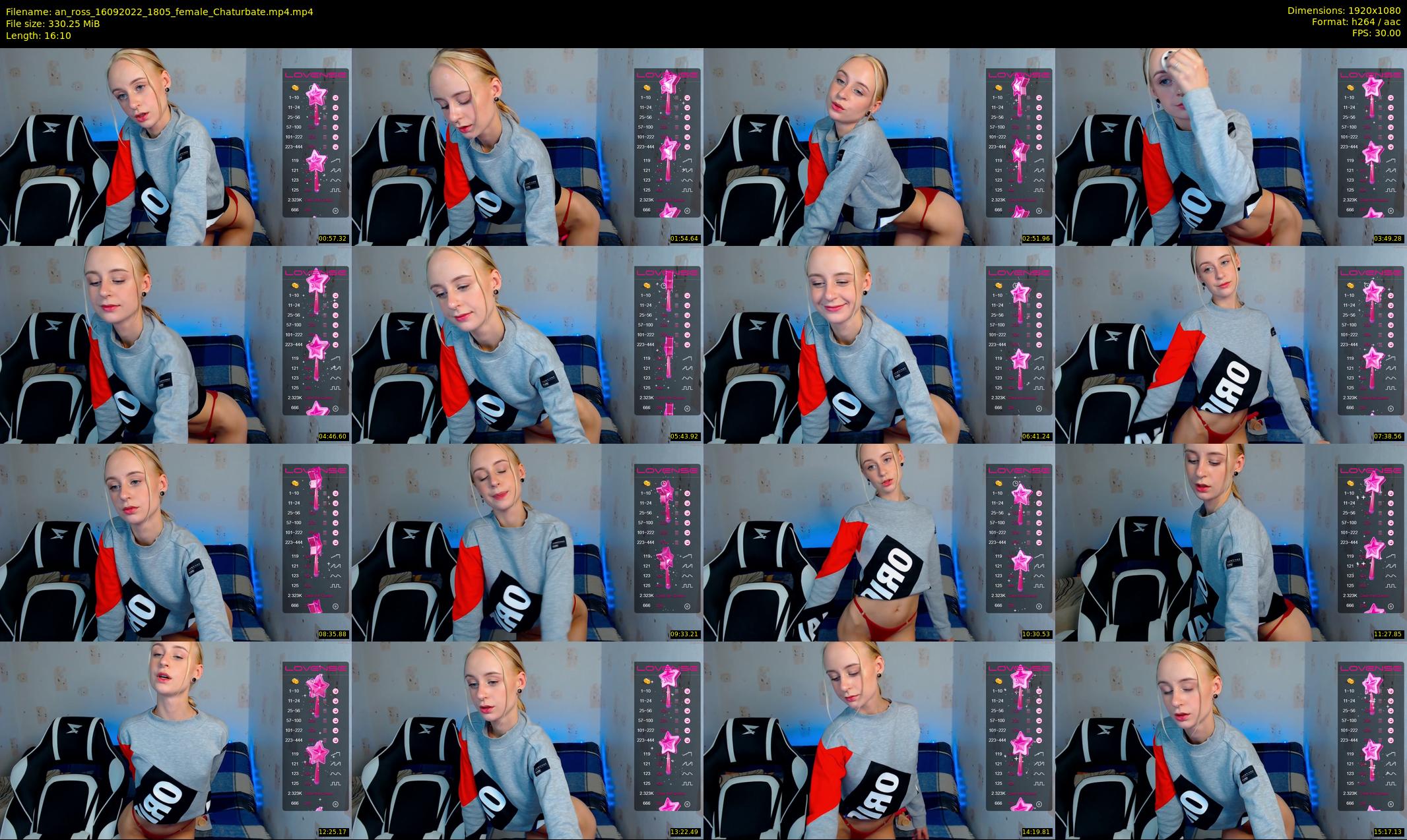 an_ross — 17 minute Chaturbate female cam show recording, 1080p, Sep 16, 2022