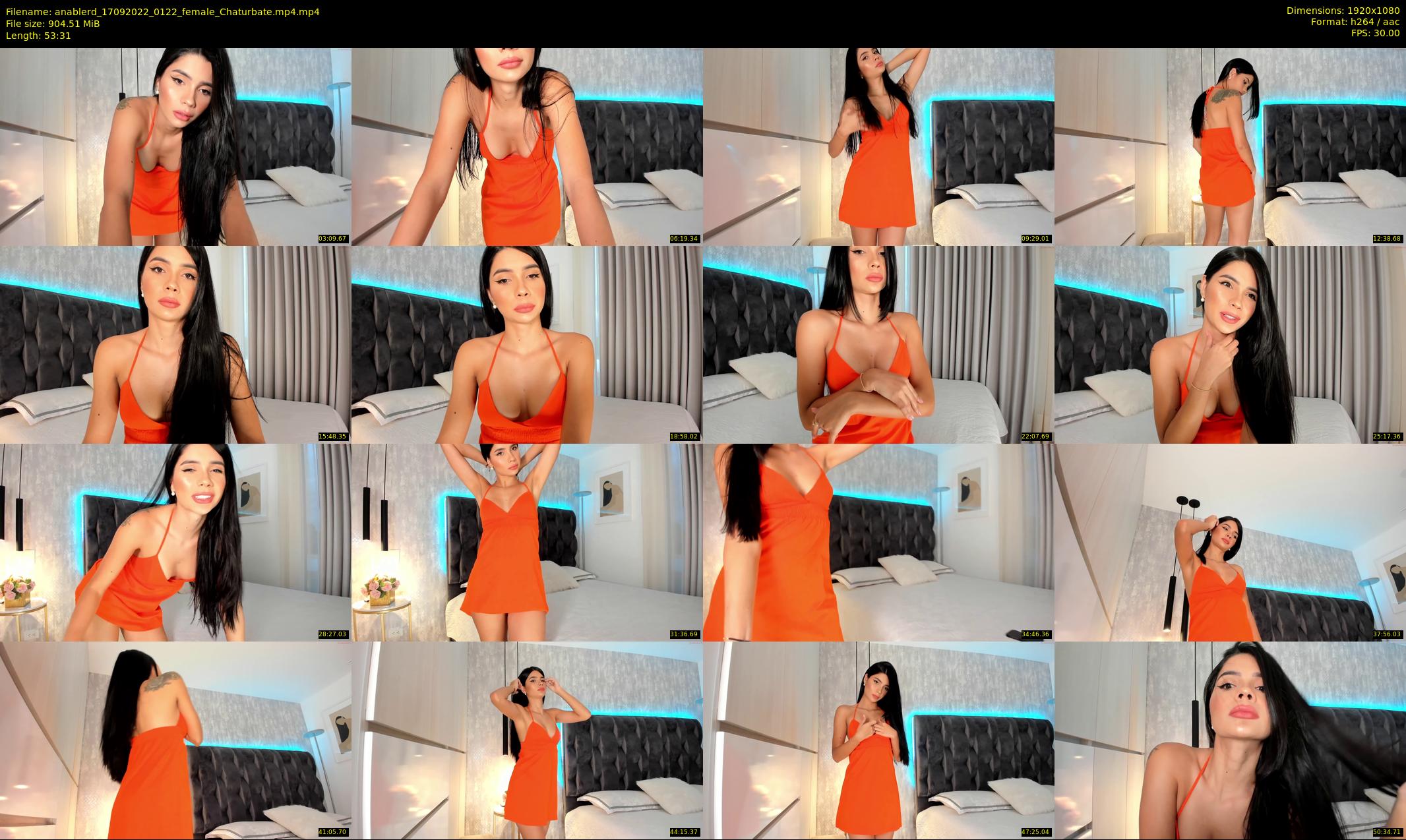 anablerd — 54 minute Chaturbate female cam show recording, 1080p, Sep 17, 2022