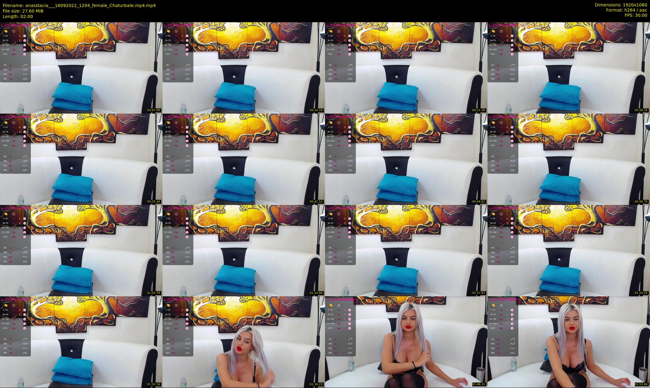 anasstacia__ — 2 minute Chaturbate female cam show recording, 1080p, Sep 16, 2022