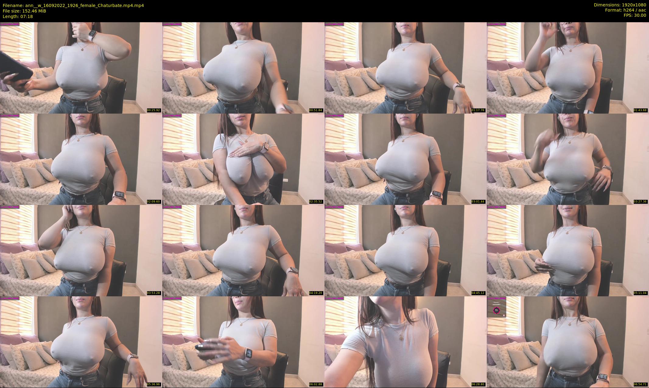 ann__w — 8 minute Chaturbate female cam show recording, 1080p, Sep 16, 2022