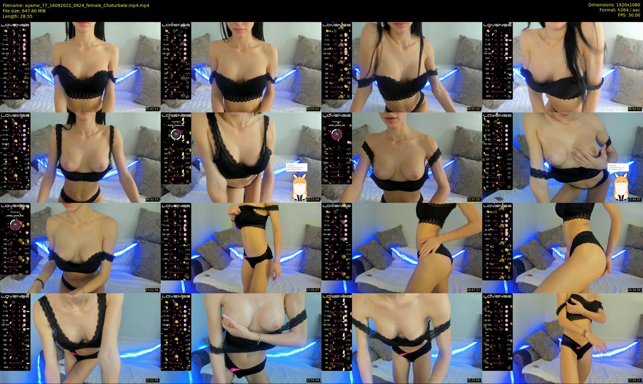 ayame_77 — 29 minute Chaturbate female cam show recording, 1080p, Sep 16, 2022