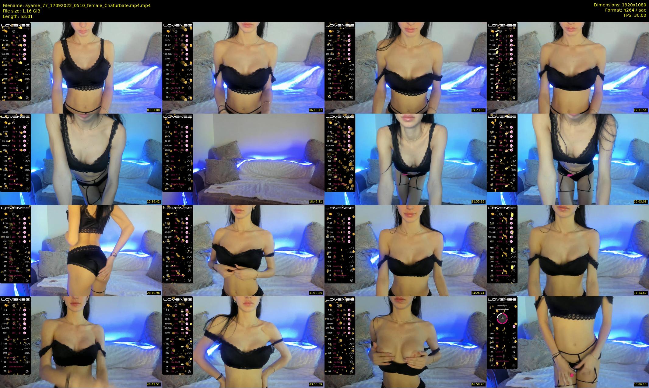 ayame_77 — 54 minute Chaturbate female cam show recording, 1080p, Sep 17, 2022
