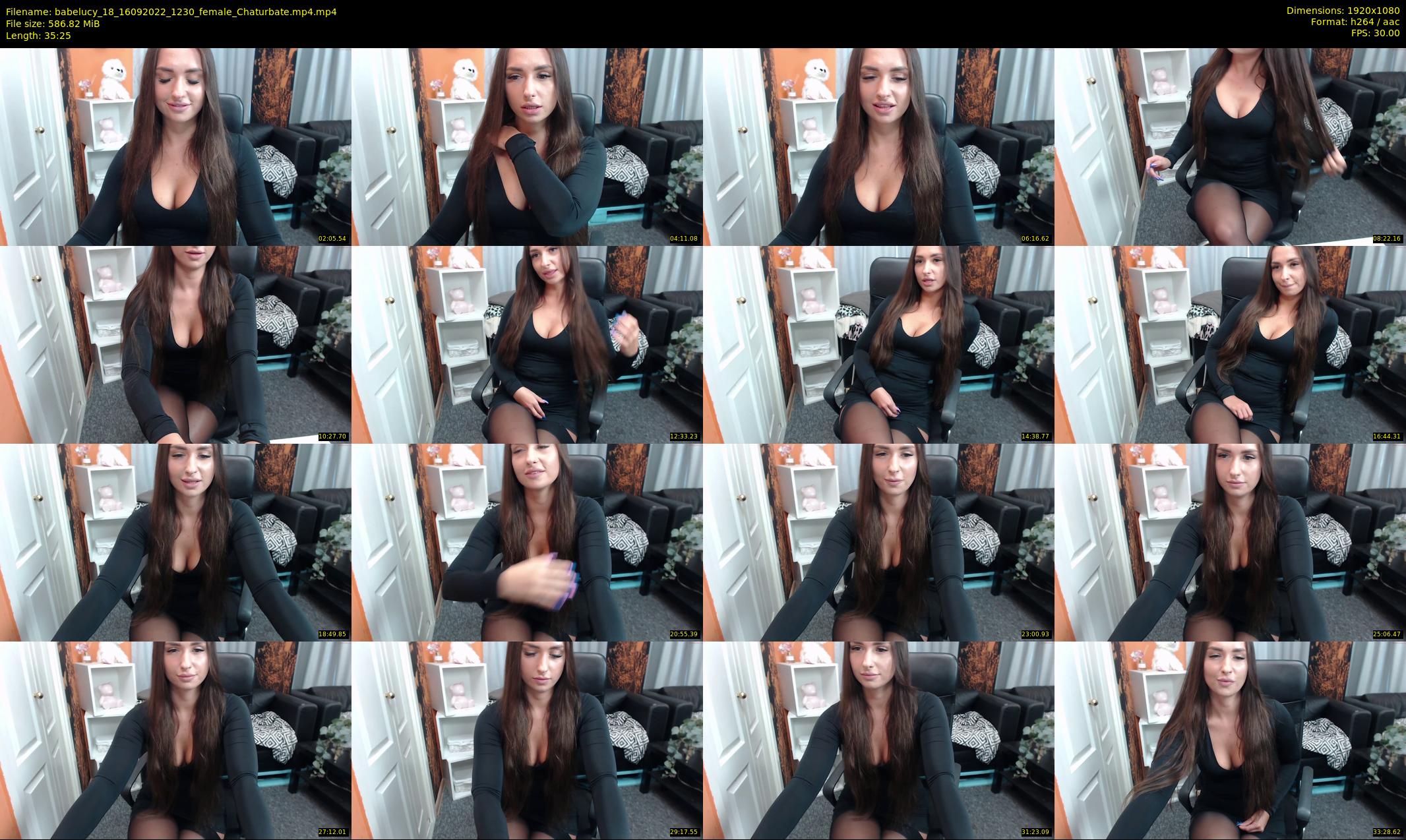babelucy_18 — 36 minute Chaturbate female cam show recording, 1080p, Sep 16, 2022