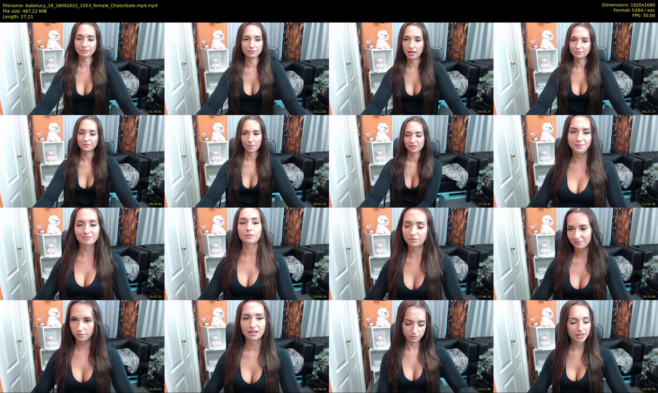 babelucy_18 — 28 minute Chaturbate female cam show recording, 1080p, Sep 16, 2022