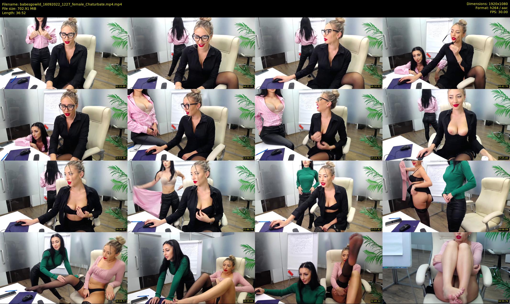 babesgowild — 37 minute Chaturbate couple cam show recording, 1080p, Sep 16, 2022