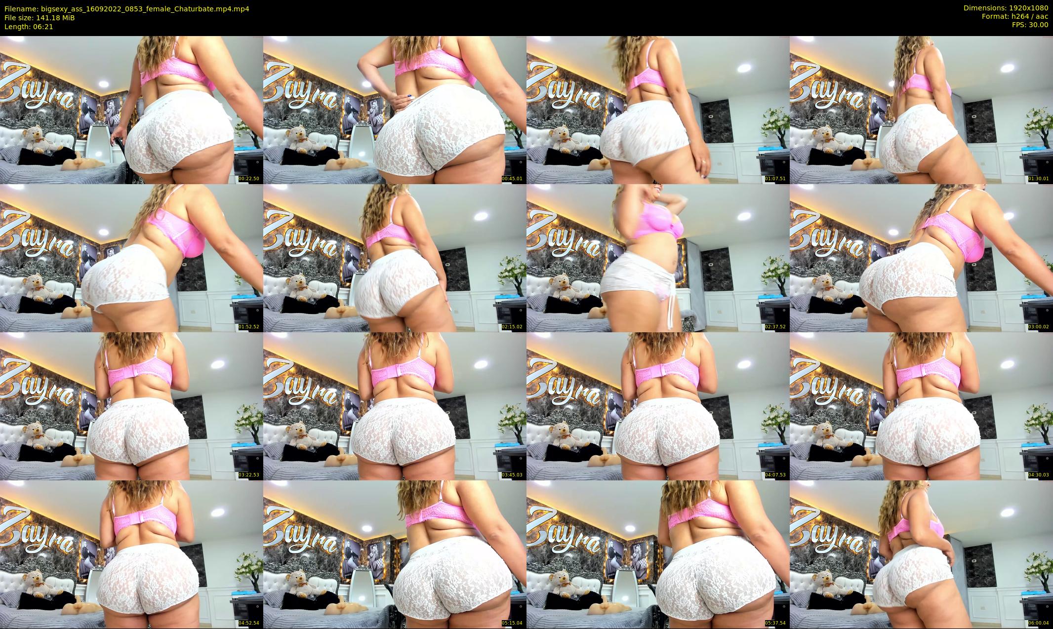 bigsexy_ass — 7 minute Chaturbate female cam show recording, 1080p, Sep 16, 2022