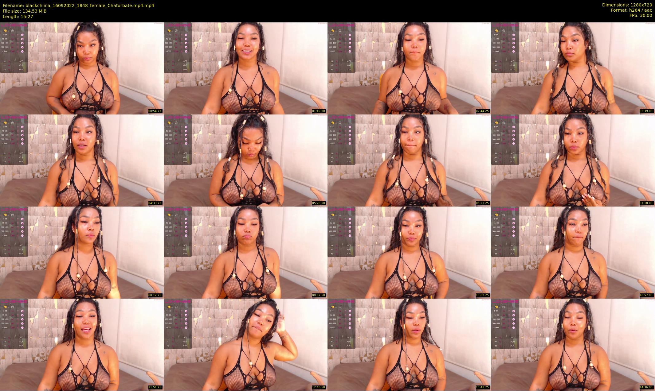 blackchiina — 16 minute Chaturbate female cam show recording, 720p, Sep 16, 2022