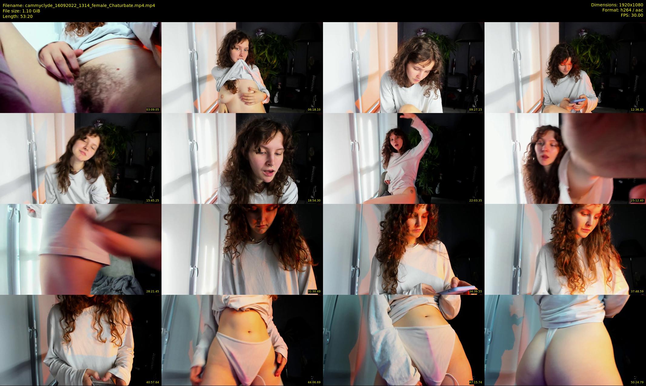 cammyclyde — 54 minute Chaturbate female cam show recording, 1080p, Sep 16, 2022