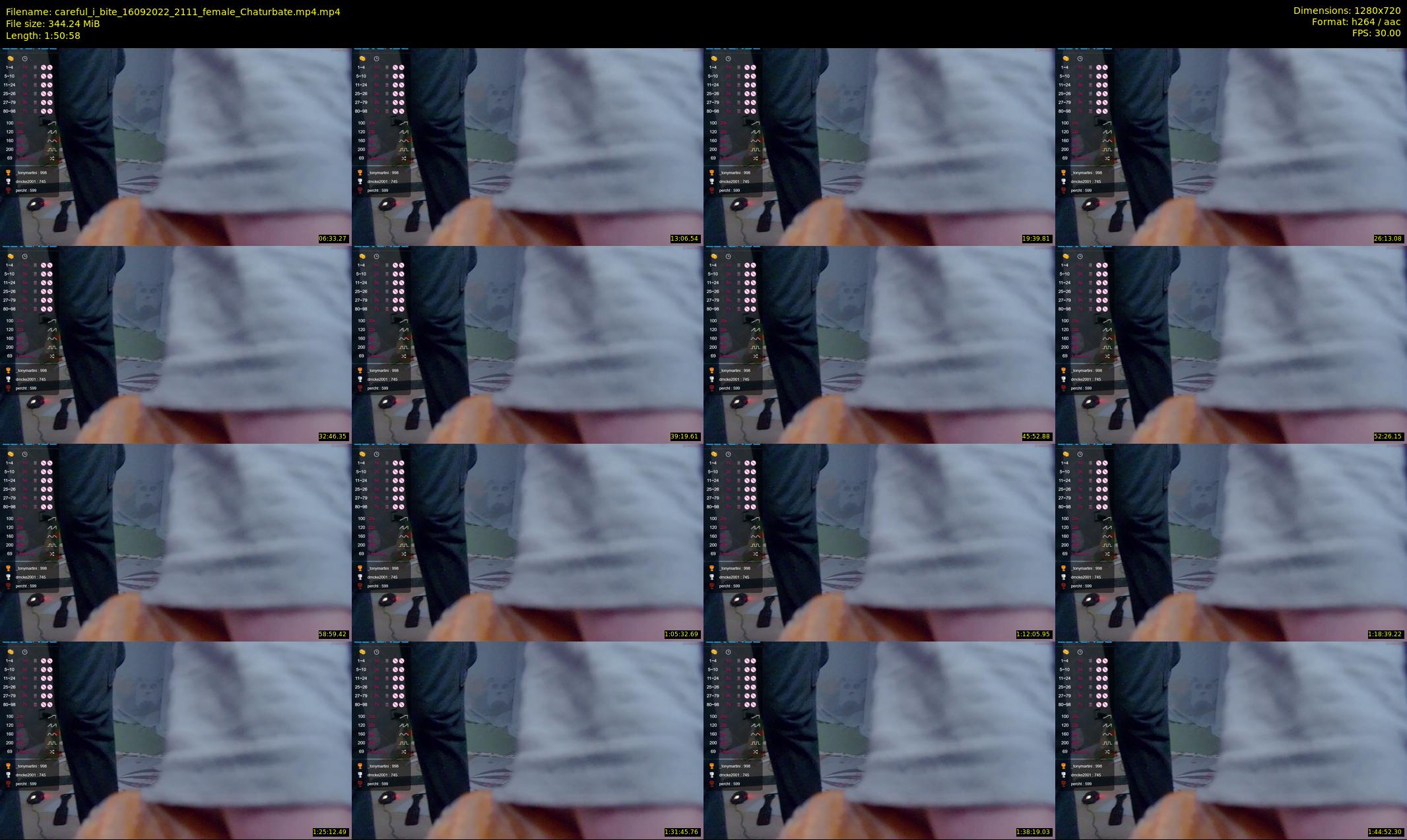 careful_i_bite — 111 minute Chaturbate female cam show recording, 720p, Sep 16, 2022