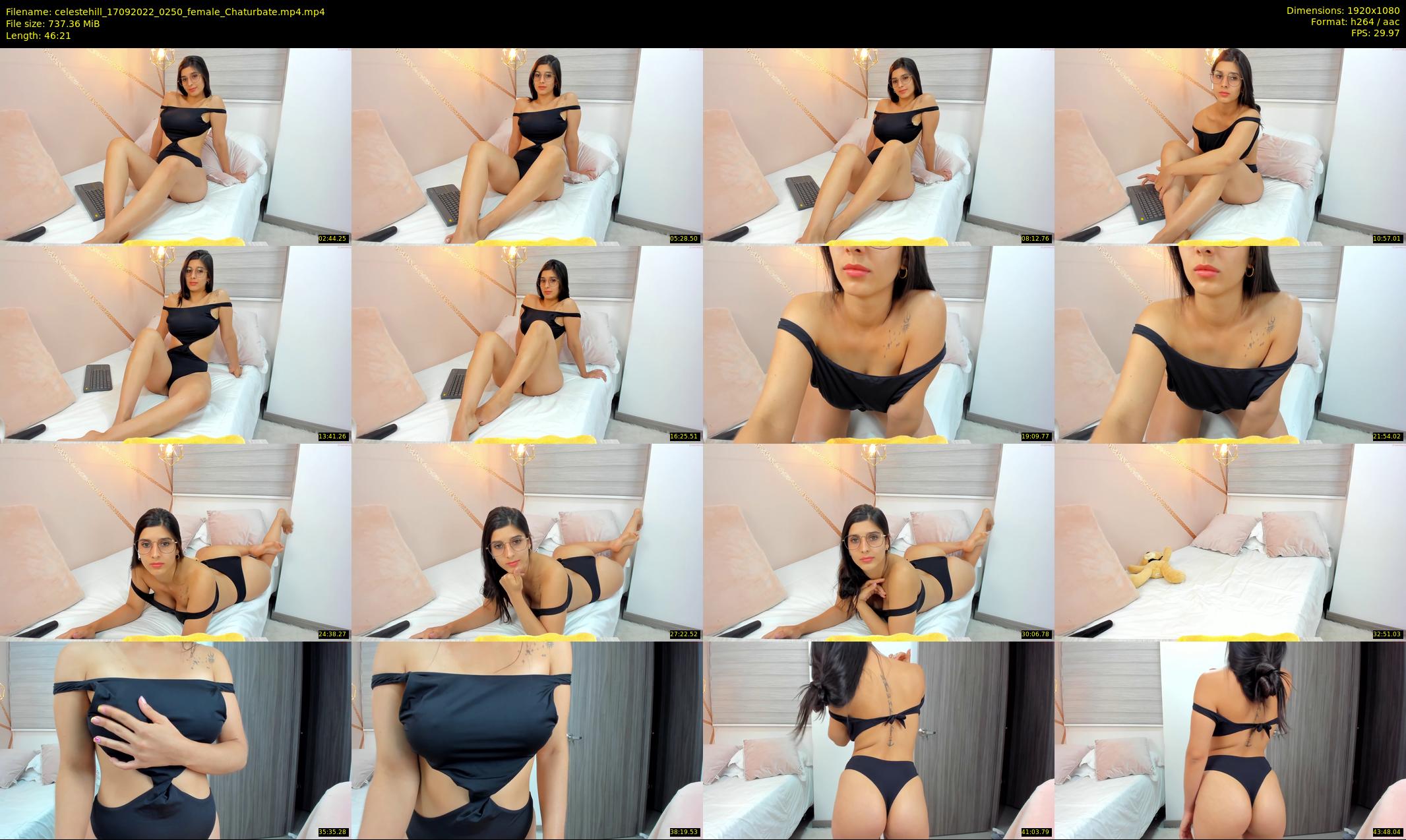 celestehill — 47 minute Chaturbate female cam show recording, 1080p, Sep 17, 2022