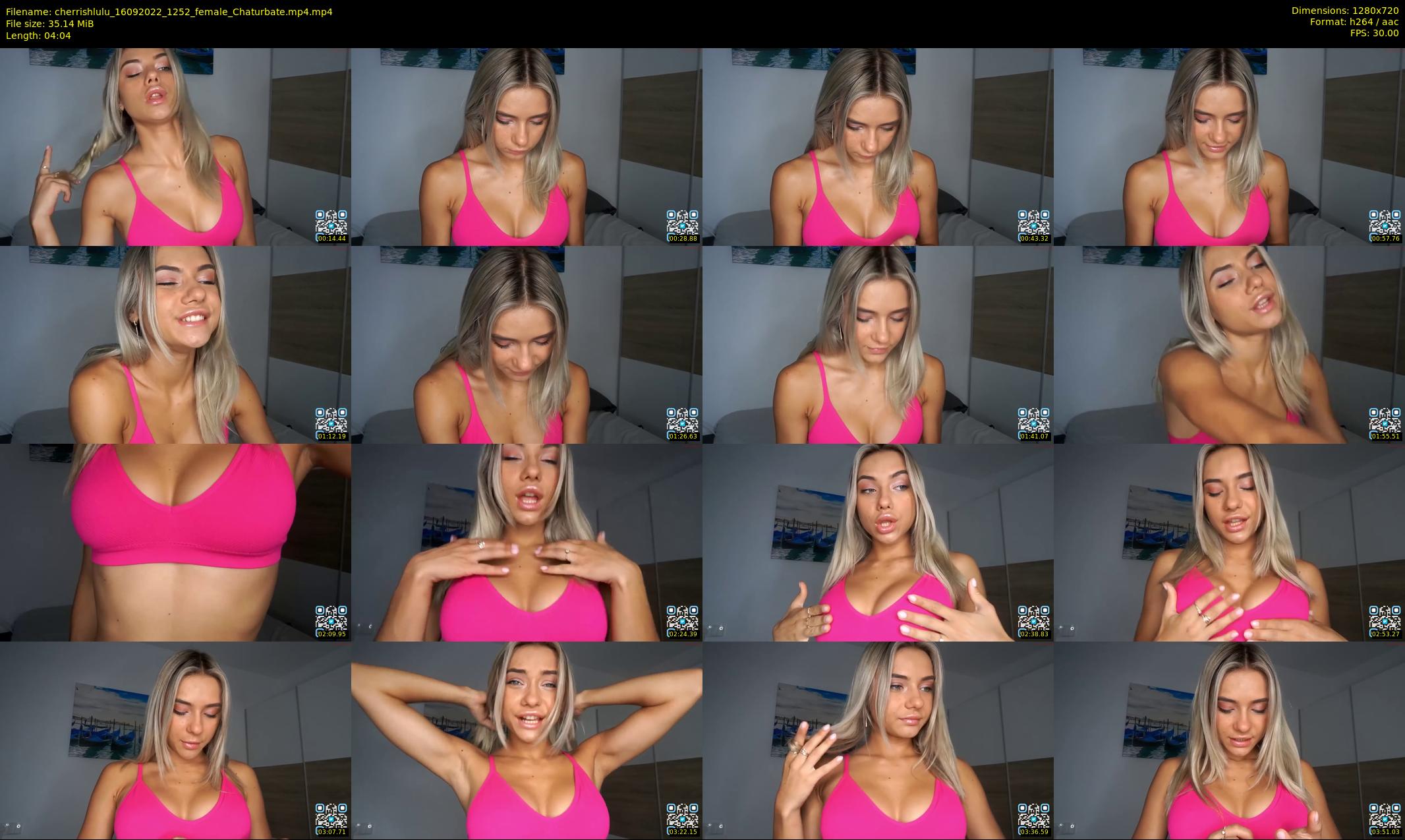 cherrishlulu — 5 minute Chaturbate female cam show recording, 720p, Sep 16, 2022
