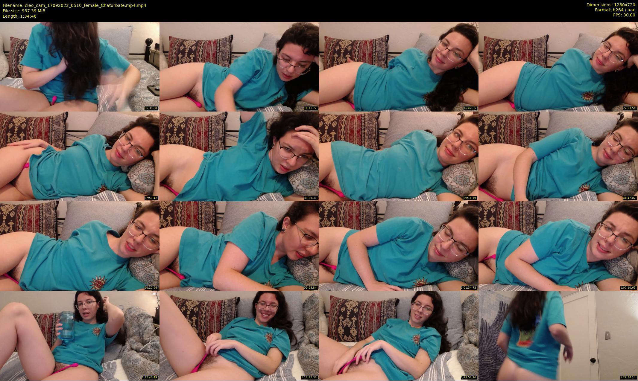 cleo_cam — 95 minute Chaturbate female cam show recording, 720p, Sep 17, 2022