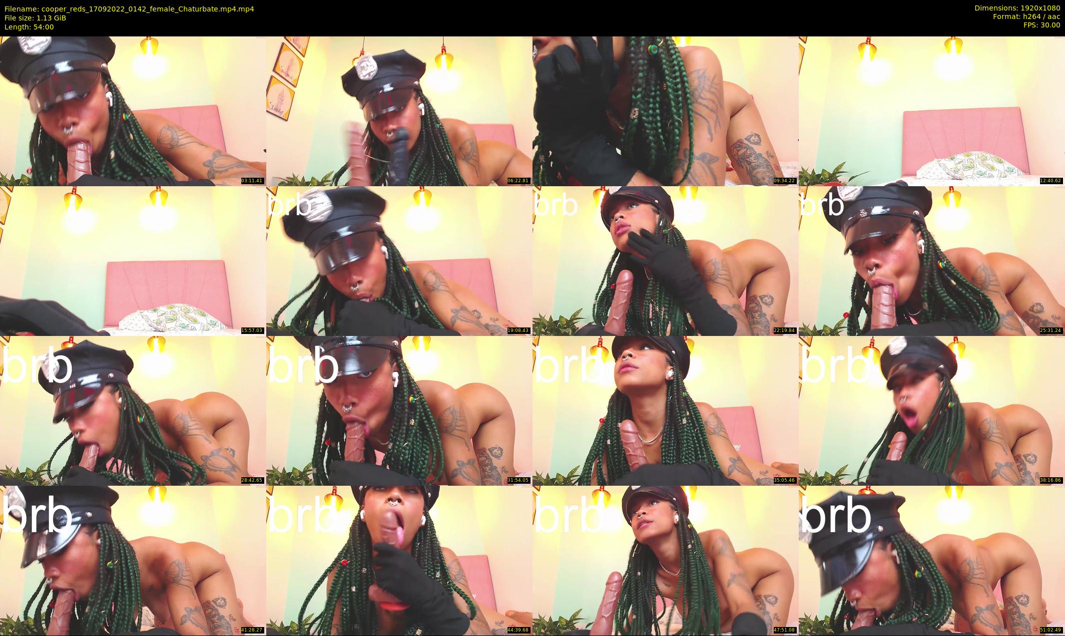 cooper_reds — 54 minute Chaturbate female cam show recording, 1080p, Sep 17, 2022
