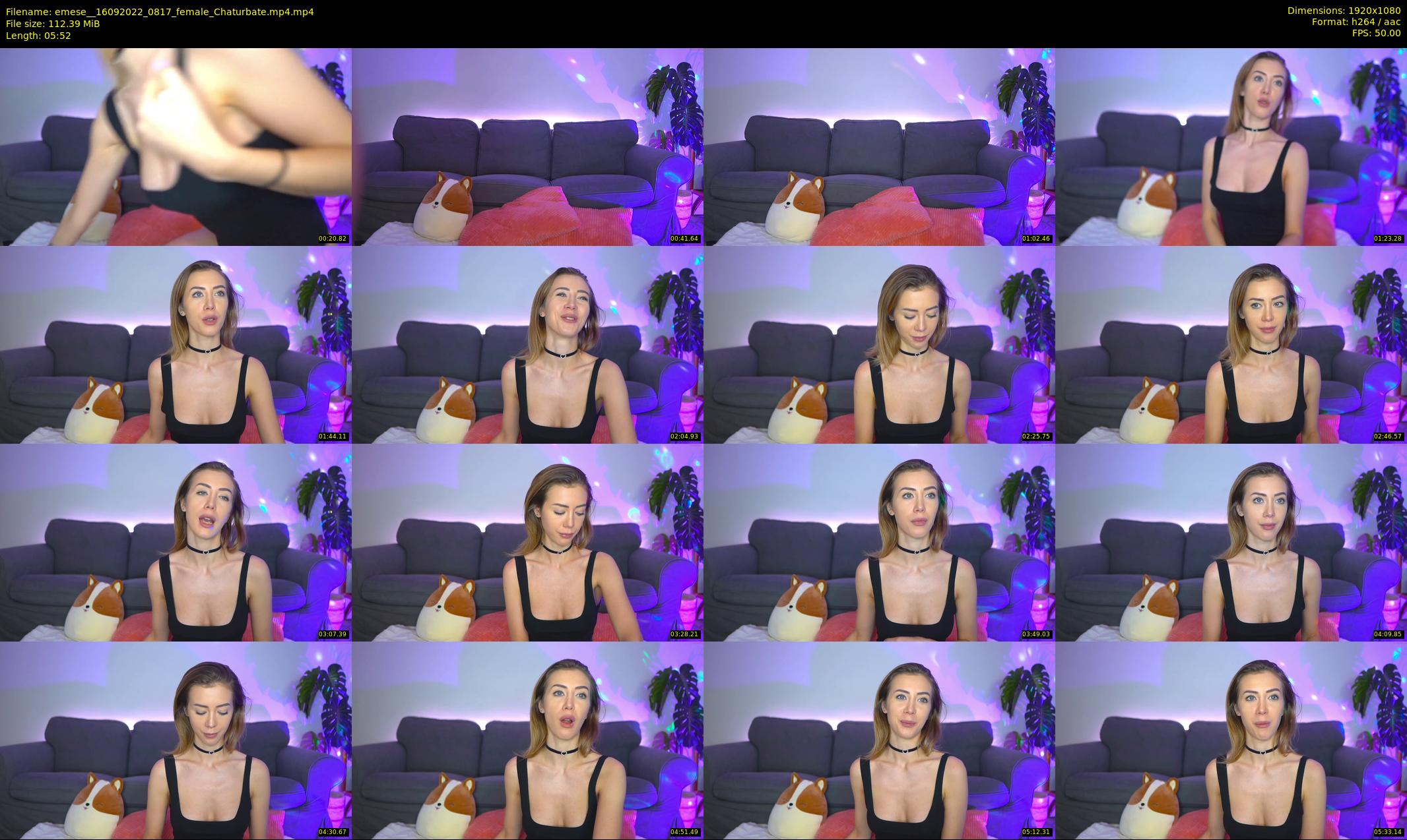 emese_ — 6 minute Chaturbate female cam show recording, 1080p, Sep 16, 2022