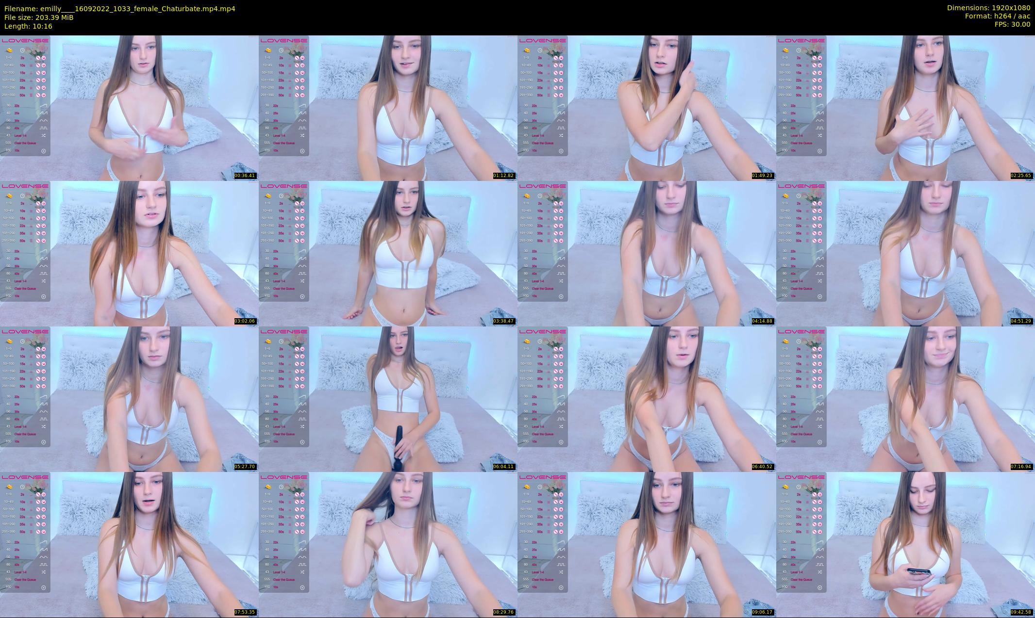 emilly___ — 11 minute Chaturbate female cam show recording, 1080p, Sep 16, 2022