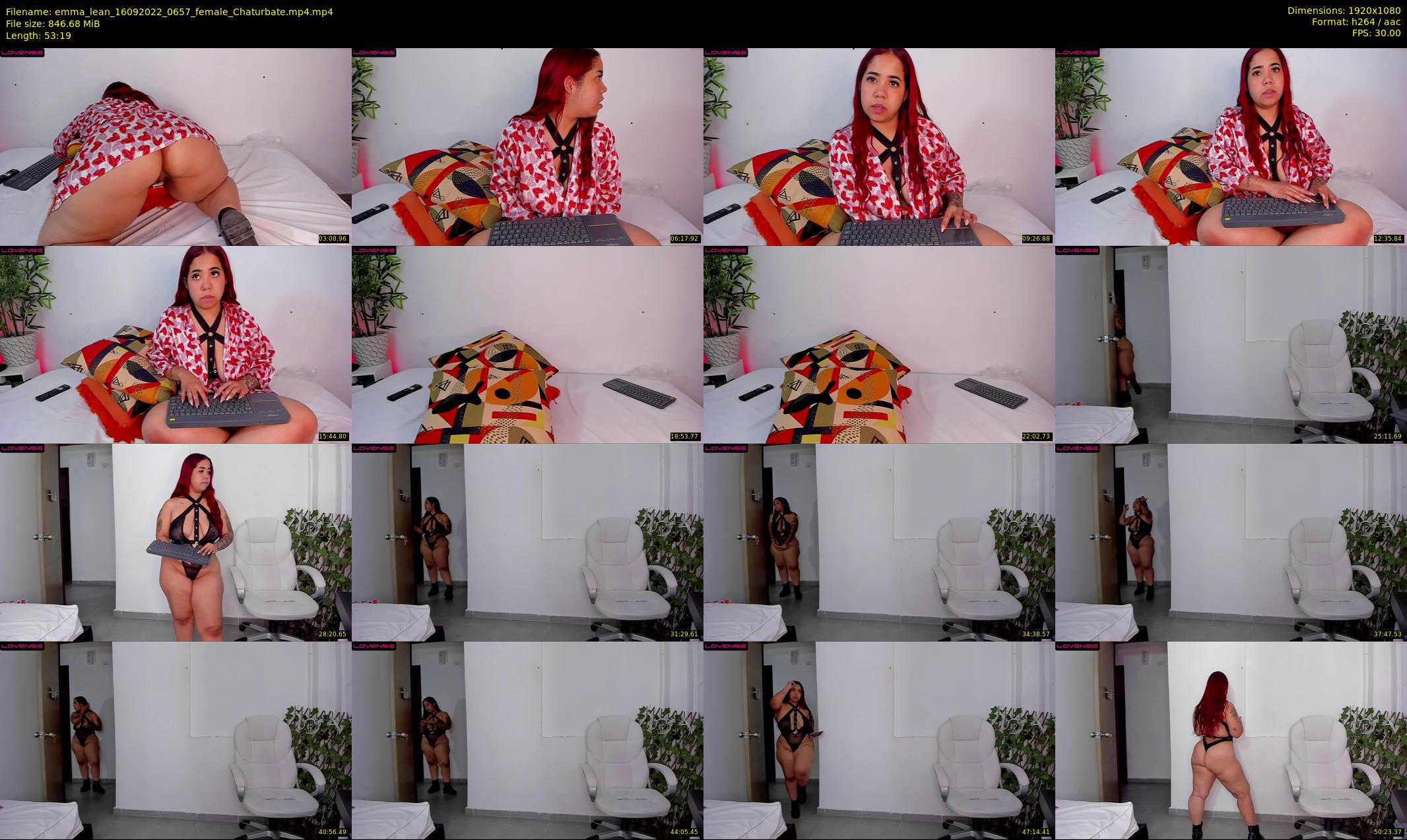 emma_lean — 54 minute Chaturbate female cam show recording, 1080p, Sep 16, 2022