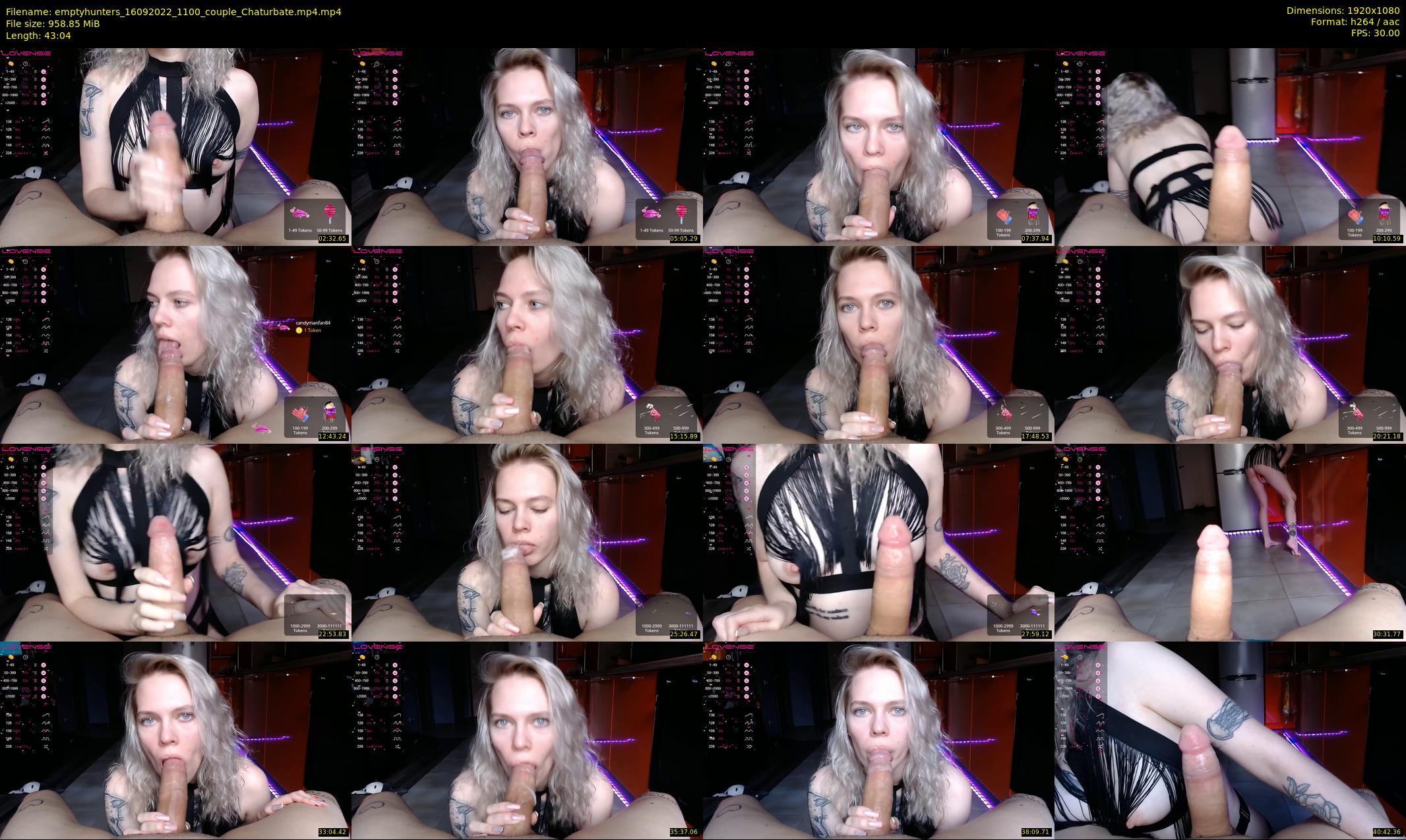 emptyhunters — 44 minute Chaturbate couple cam show recording, 1080p, Sep 16, 2022