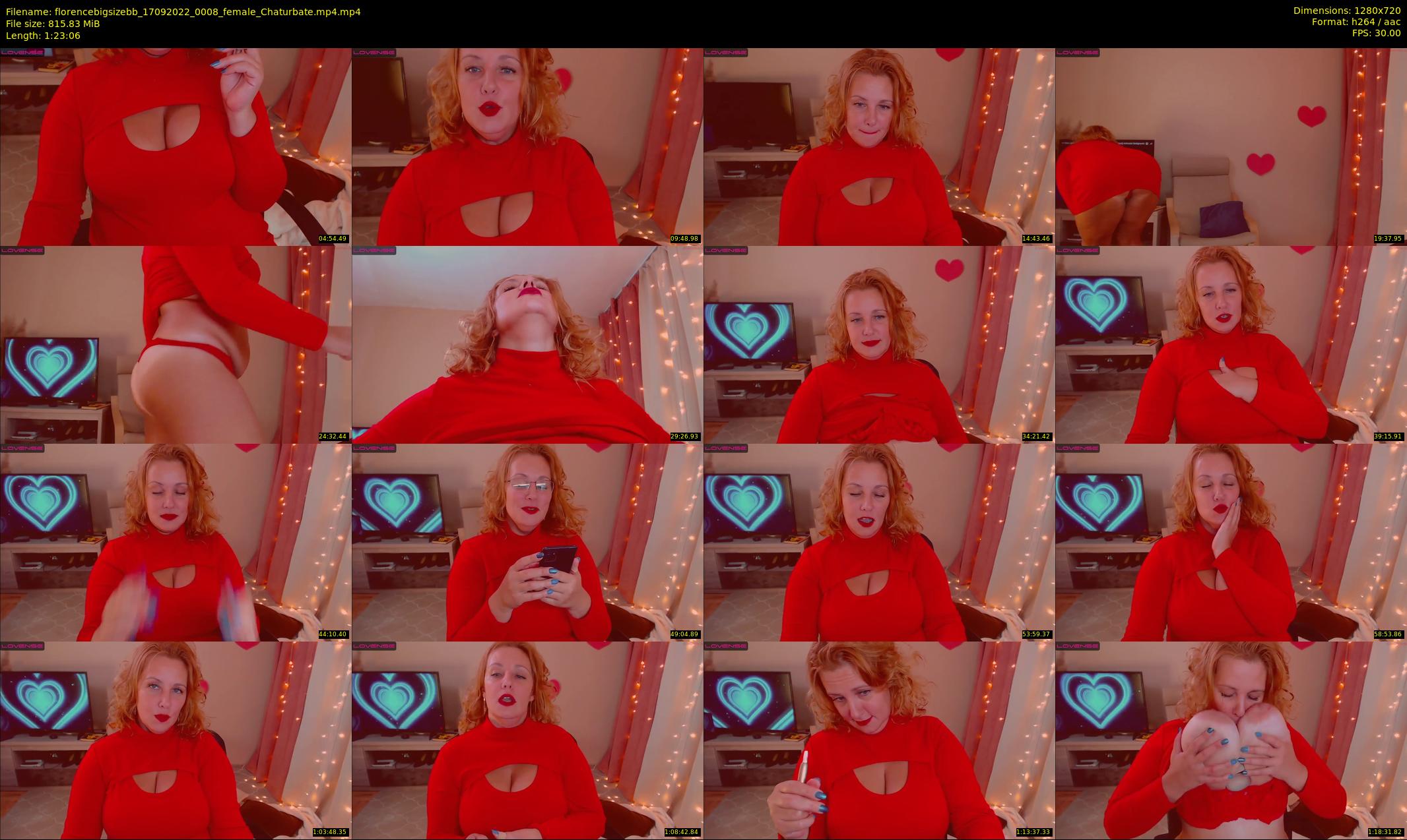 florencebigsizebb — 84 minute Chaturbate female cam show recording, 720p, Sep 17, 2022