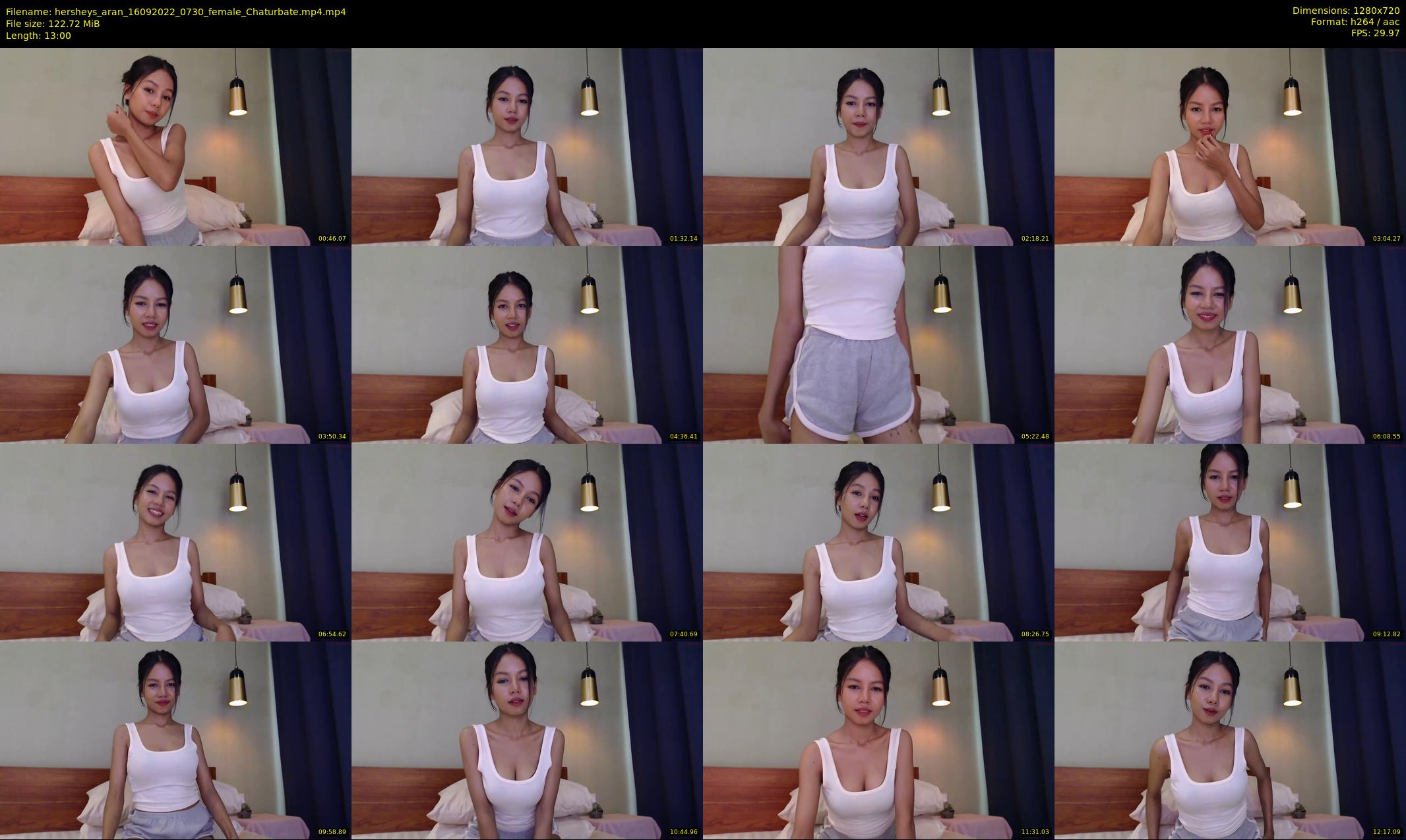 hersheys_aran — 13 minute Chaturbate female cam show recording, 720p, Sep 16, 2022