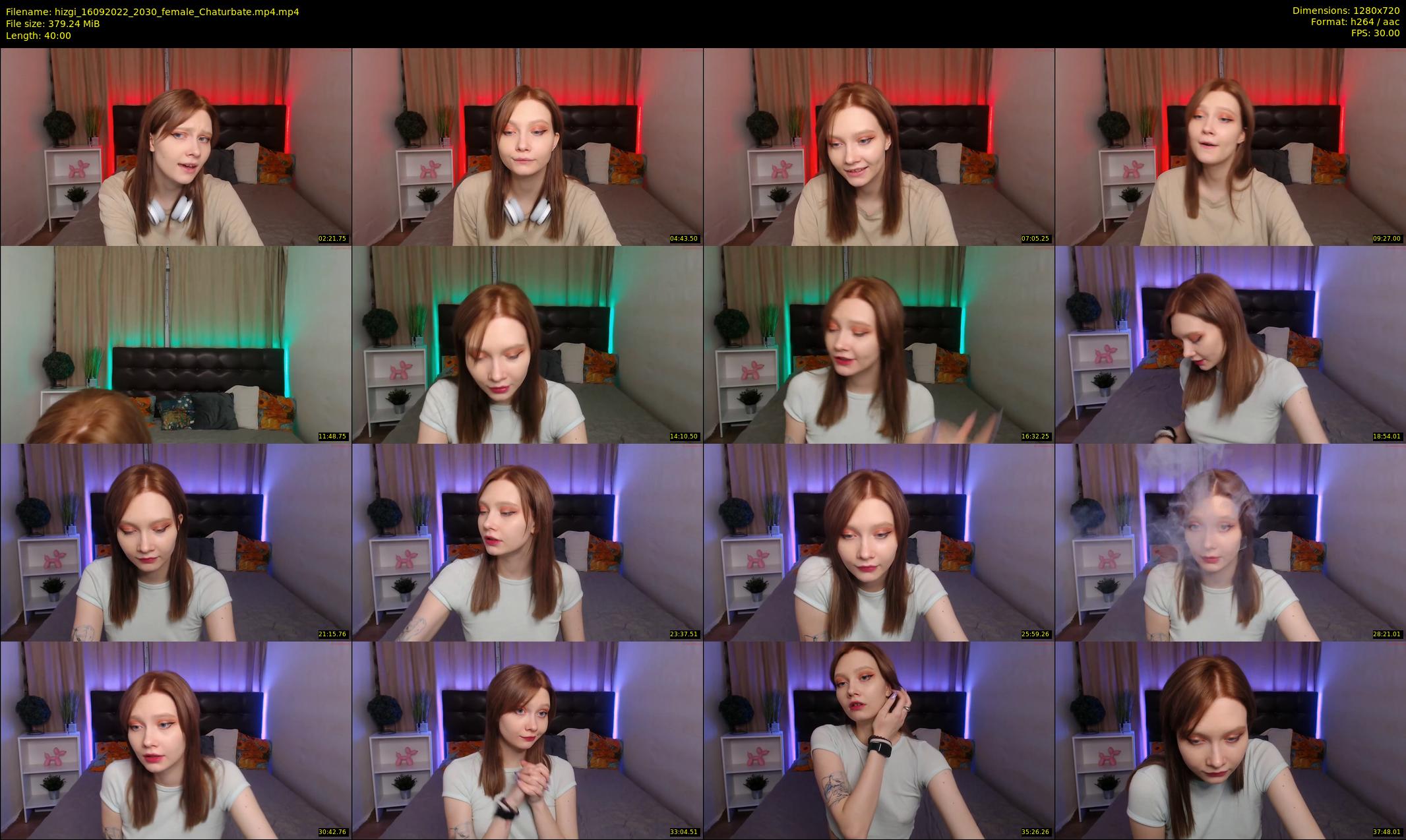 hizgi — 40 minute Chaturbate couple cam show recording, 720p, Sep 16, 2022