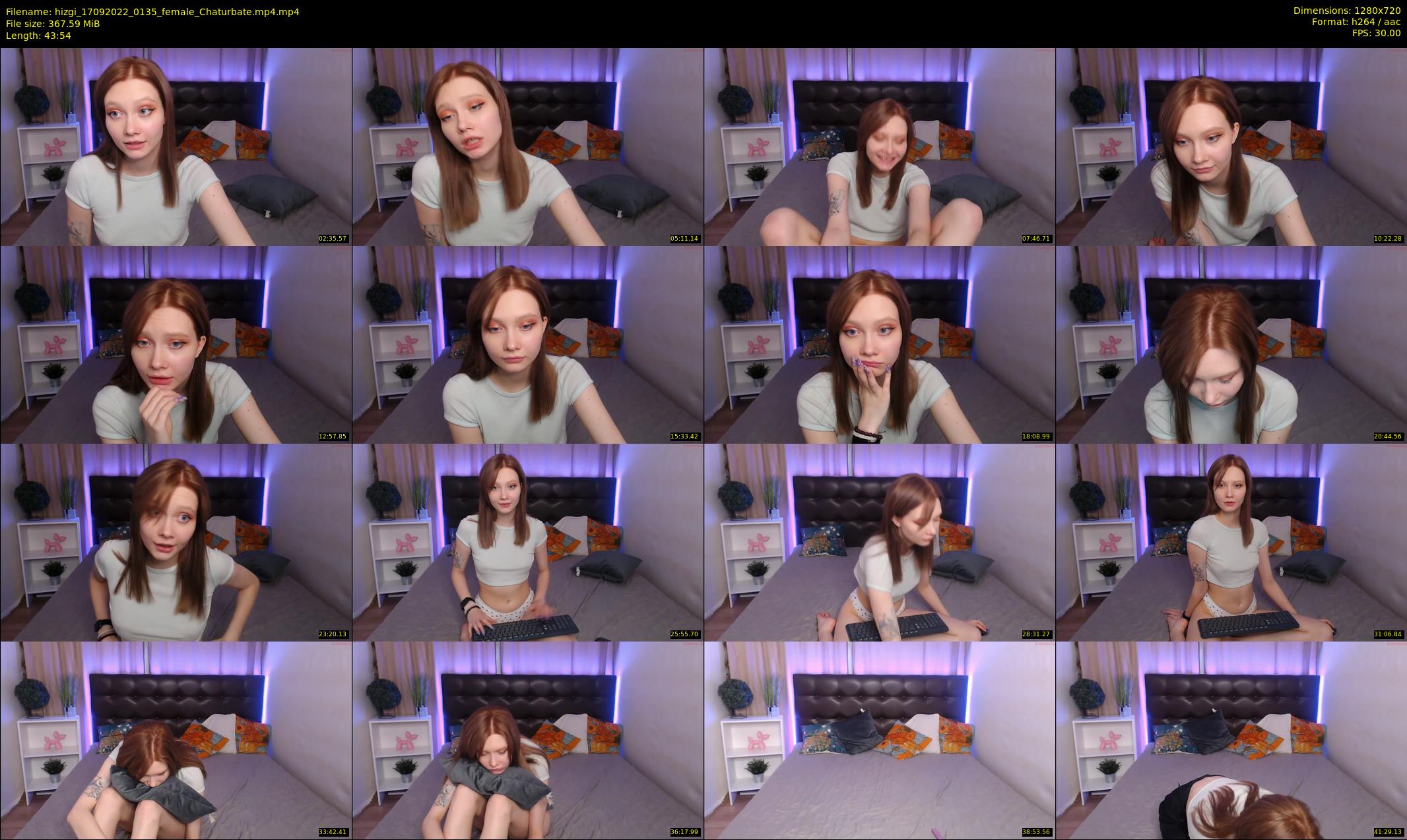 hizgi — 44 minute Chaturbate couple cam show recording, 720p, Sep 17, 2022