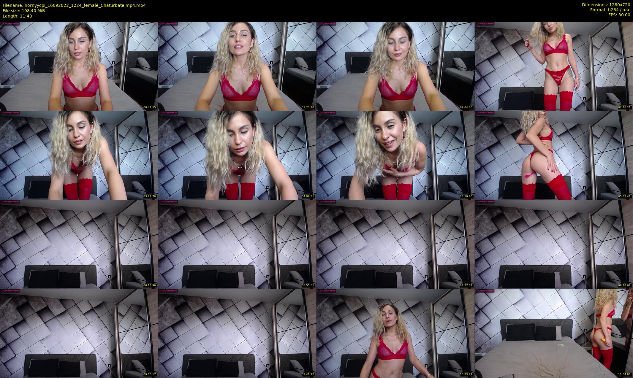 hornyycpl — 12 minute Chaturbate couple cam show recording, 720p, Sep 16, 2022