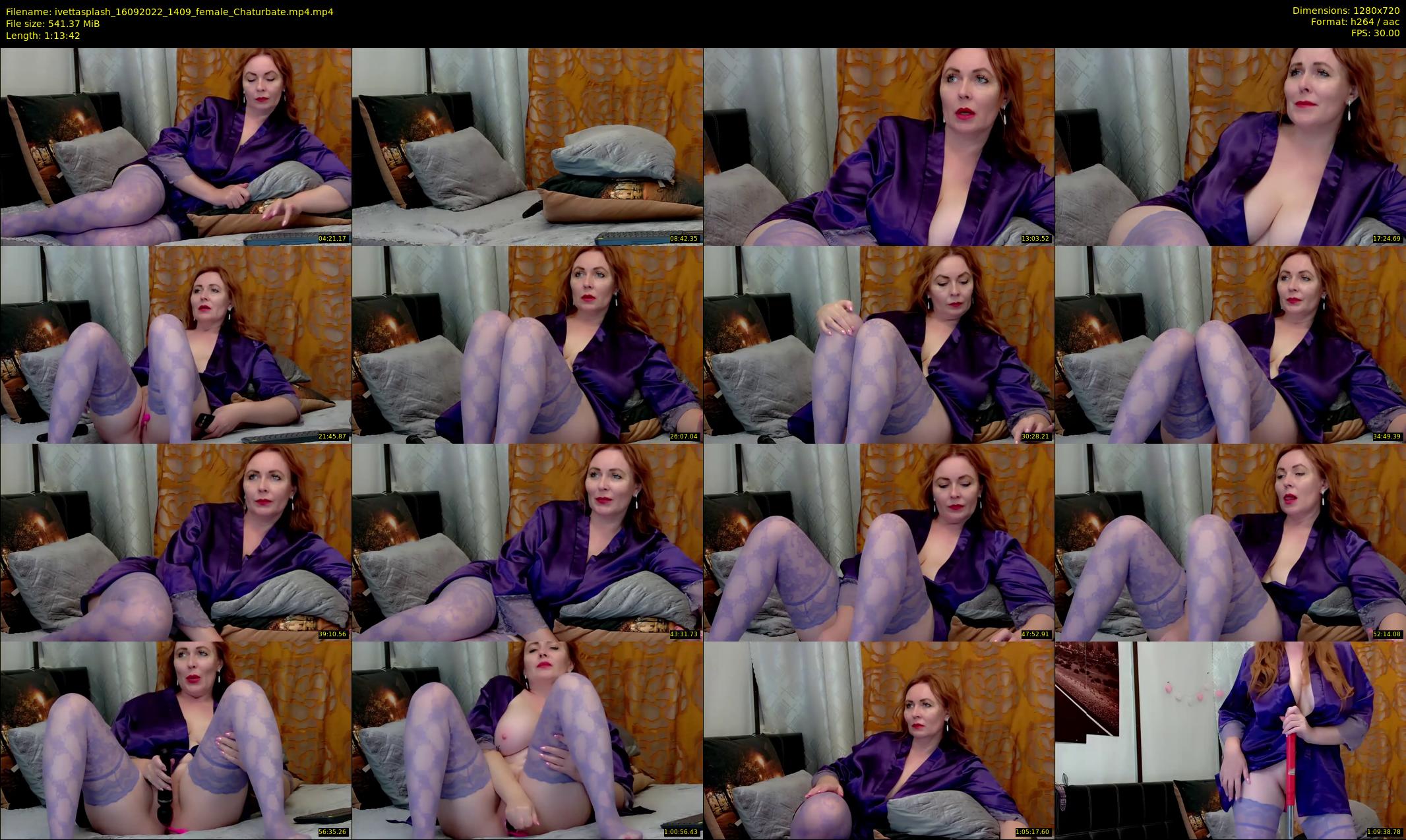 ivettasplash — 74 minute Chaturbate female cam show recording, 720p, Sep 16, 2022