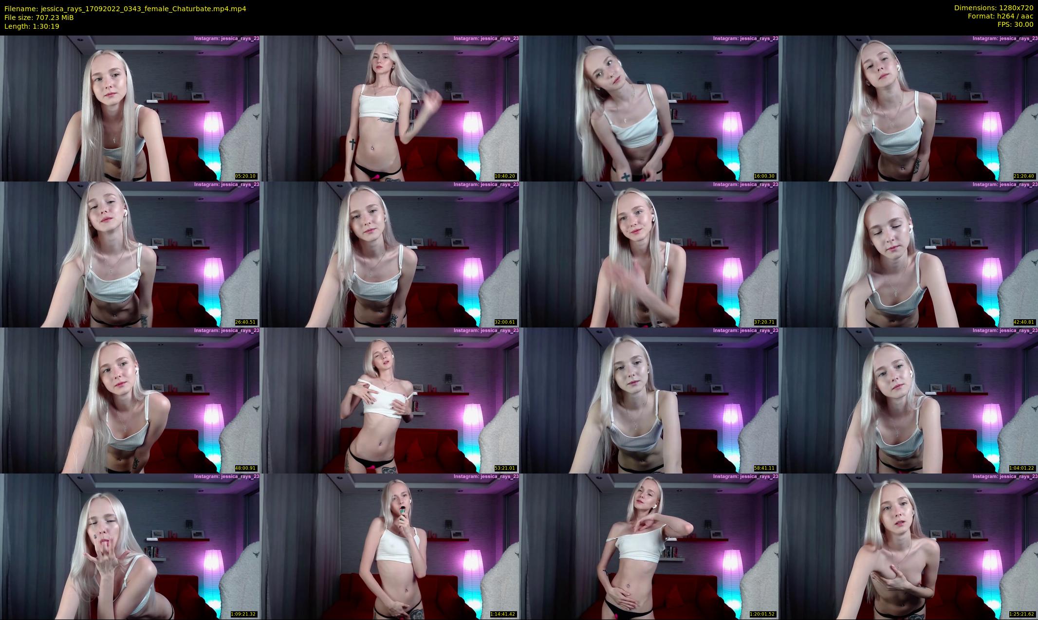 jessica_rays — 91 minute Chaturbate couple cam show recording, 720p, Sep 17, 2022