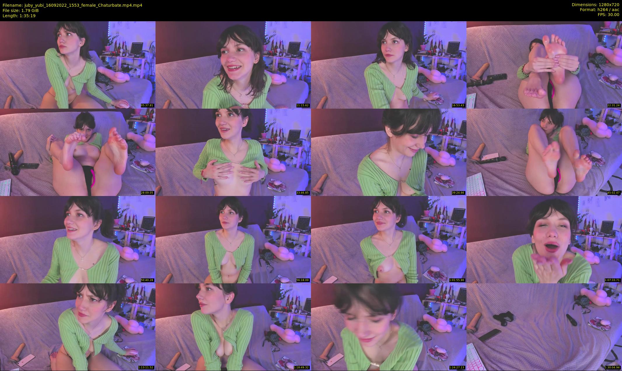 juby_yubi — 96 minute Chaturbate female cam show recording, 720p, Sep 16, 2022