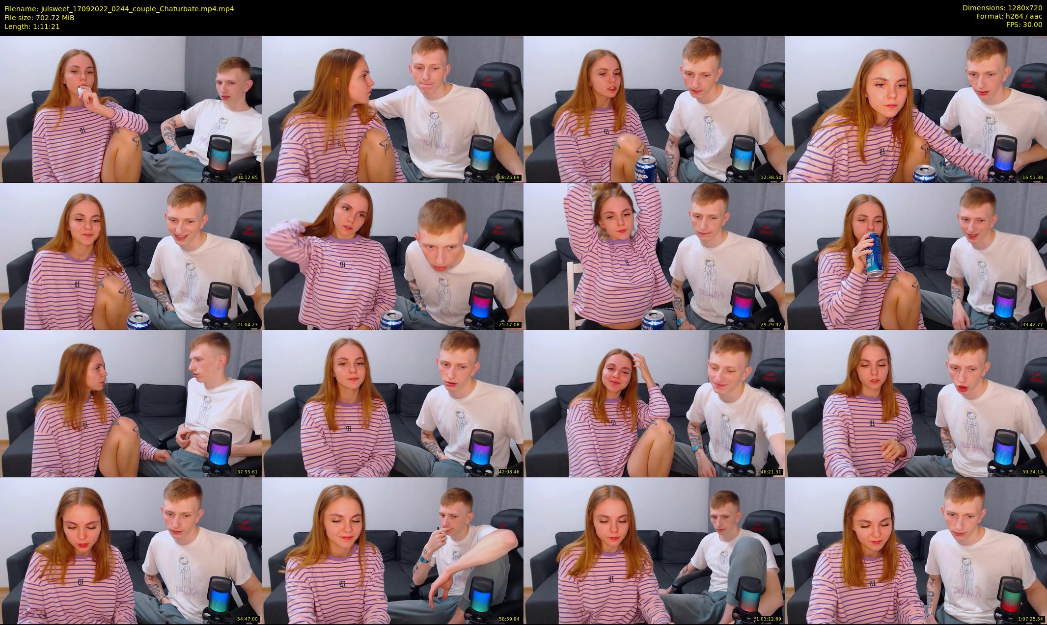 julsweet — 72 minute Chaturbate male cam show recording, 720p, Sep 17, 2022