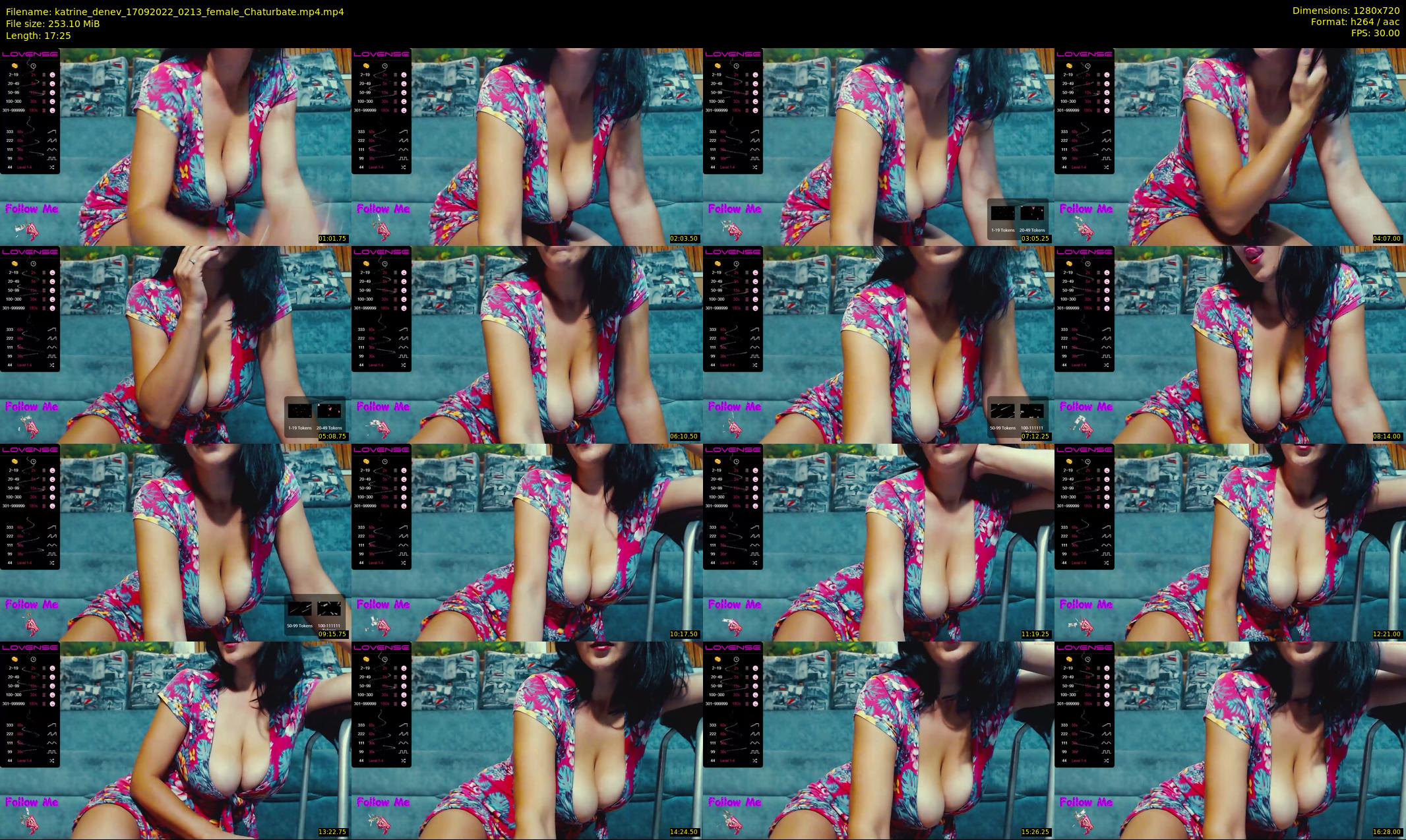 katrine_denev — 18 minute Chaturbate female cam show recording, 720p, Sep 17, 2022