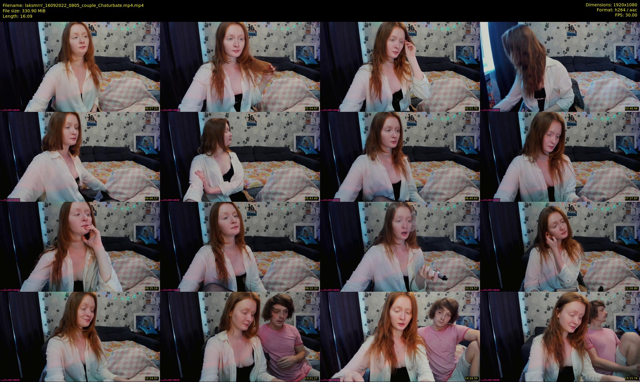 laksmrrr — 17 minute Chaturbate couple cam show recording, 1080p, Sep 16, 2022
