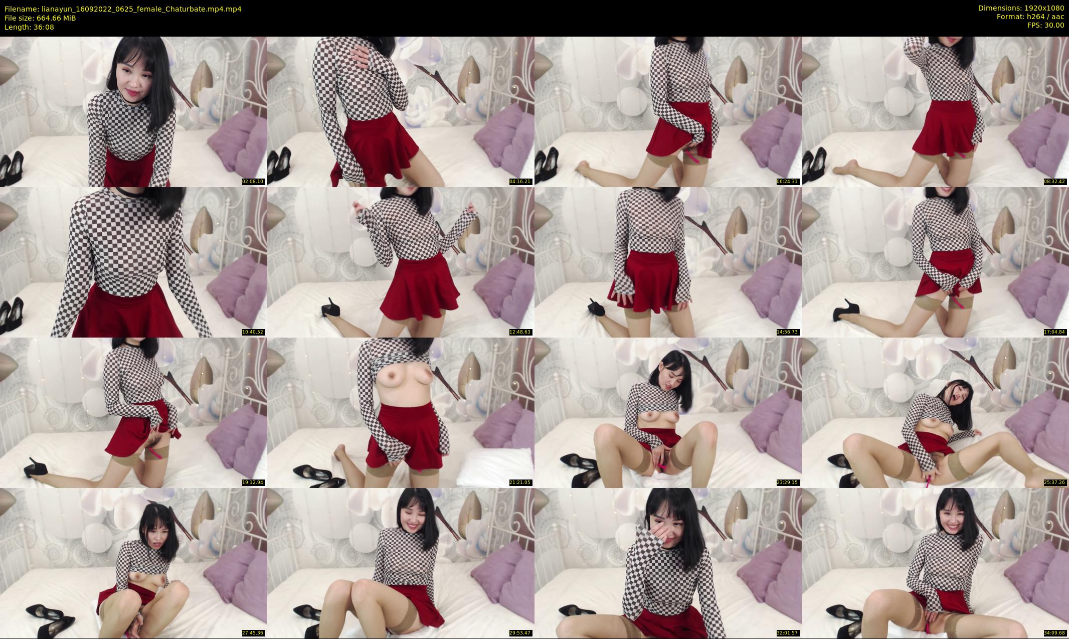 lianayun — 37 minute Chaturbate female cam show recording, 1080p, Sep 16, 2022