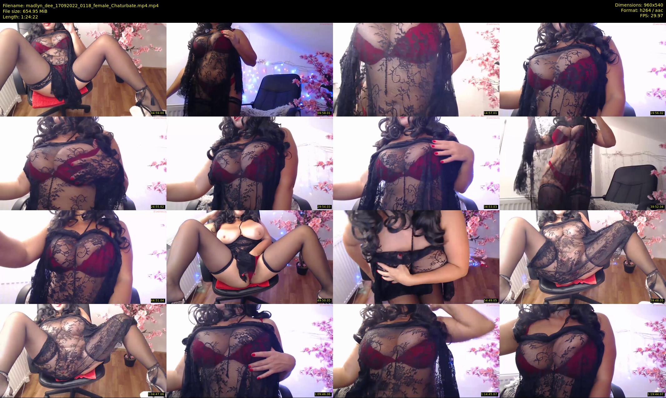 madlyn_dee — 85 minute Chaturbate female cam show recording, 480p, Sep 17, 2022