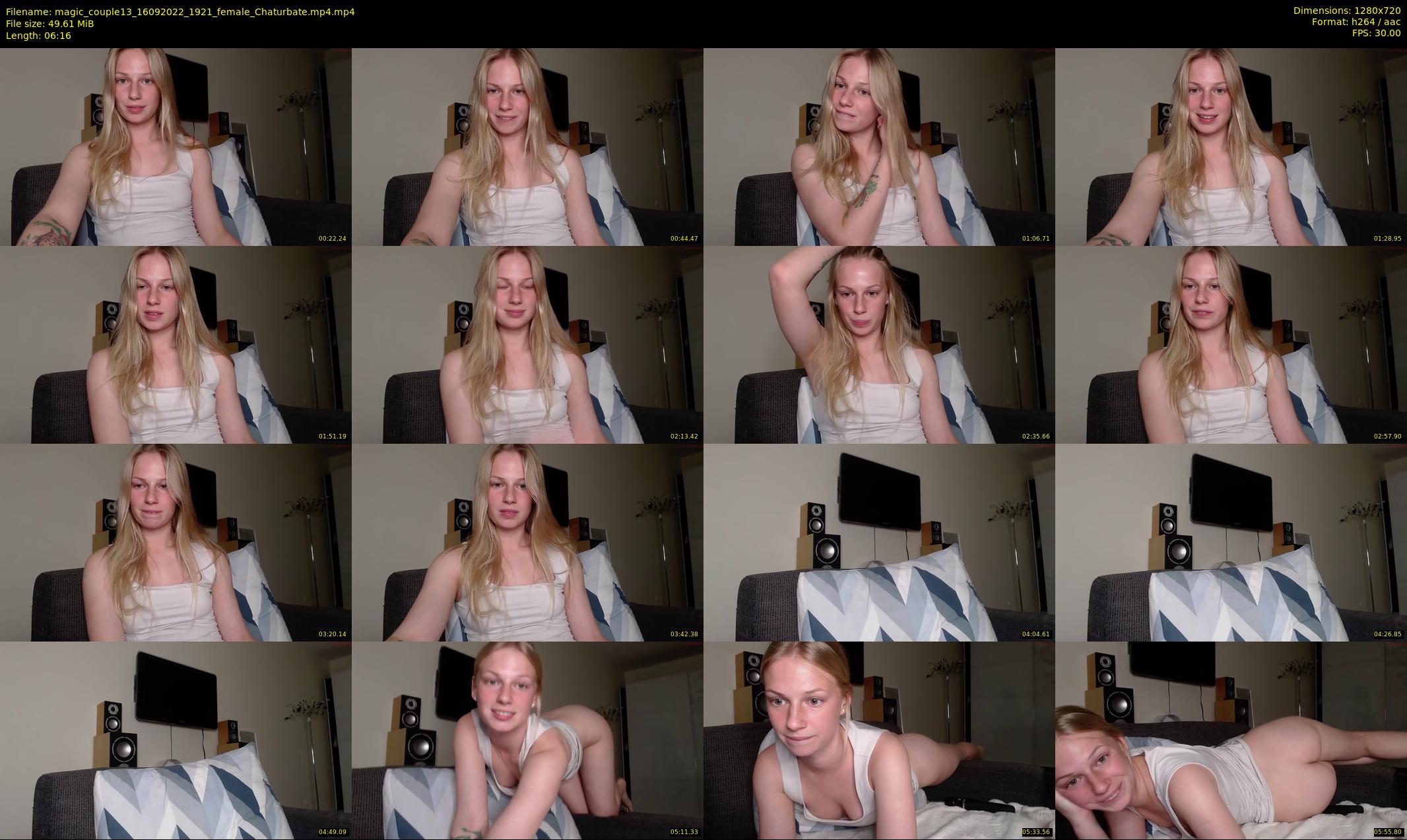 magic_couple13 — 7 minute Chaturbate couple cam show recording, 720p, Sep 16, 2022