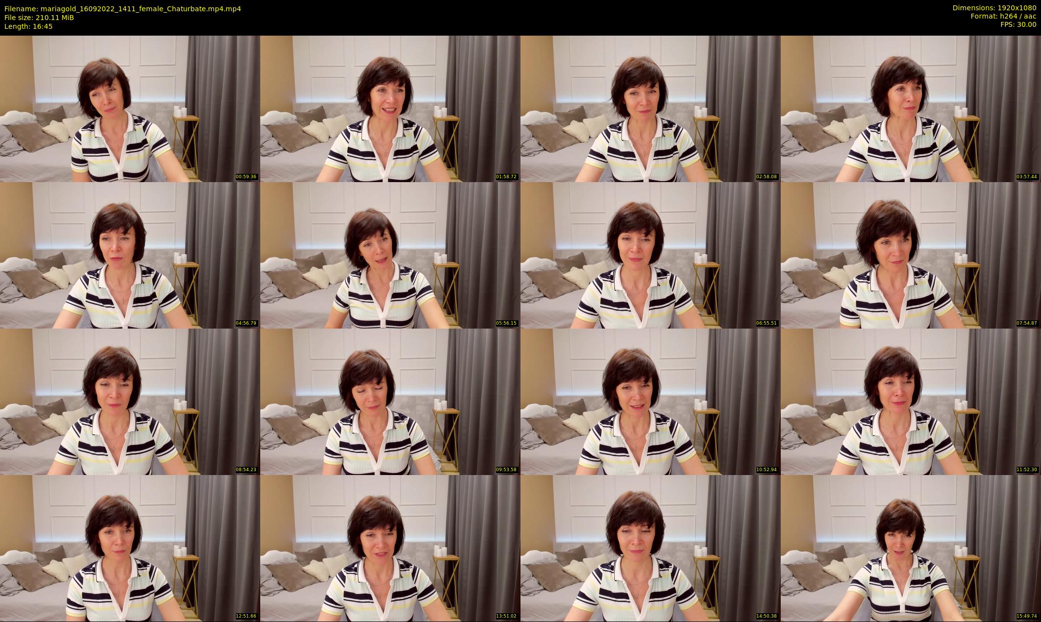 mariagold — 17 minute Chaturbate female cam show recording, 1080p, Sep 16, 2022