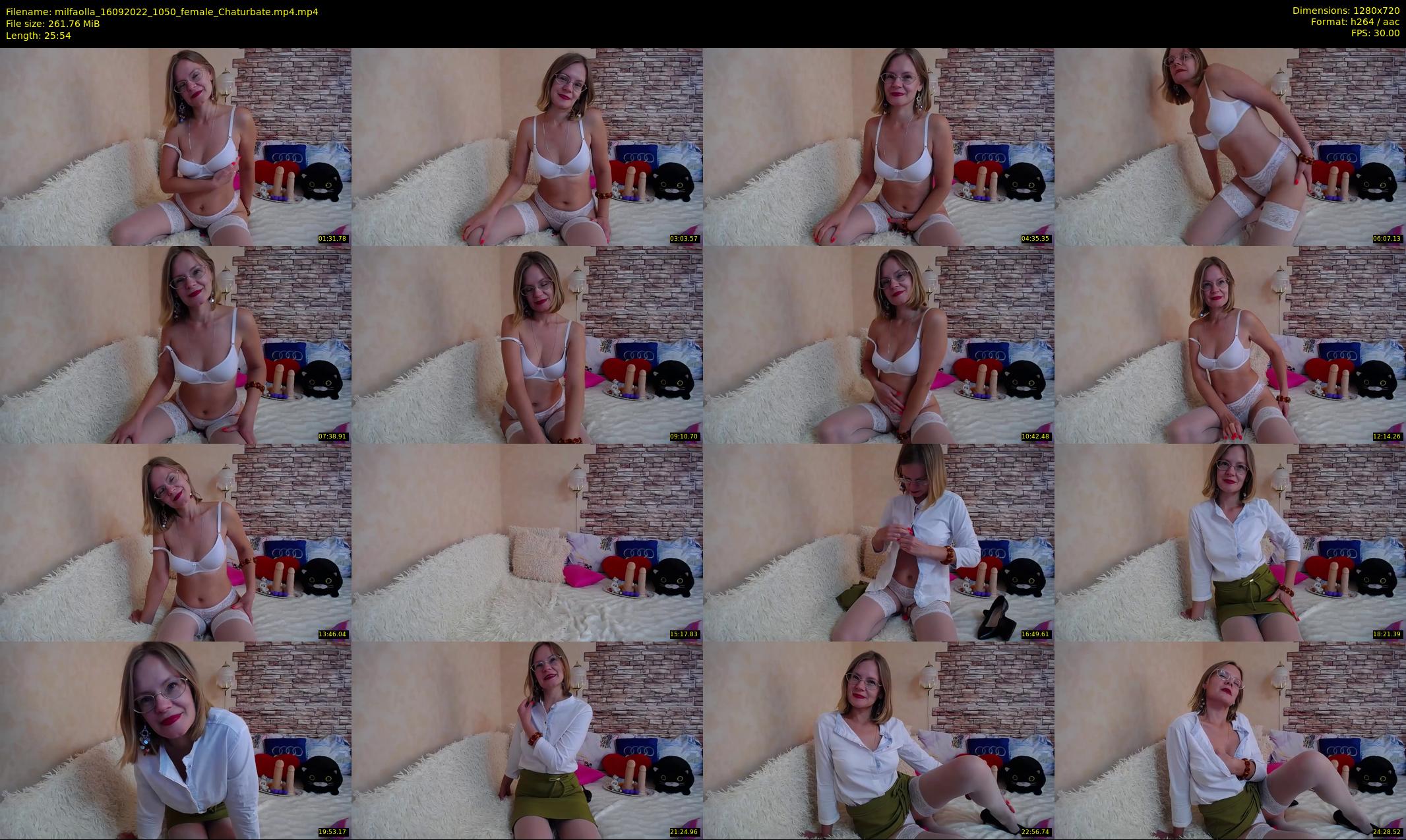 milfaolla — 26 minute Chaturbate female cam show recording, 720p, Sep 16, 2022